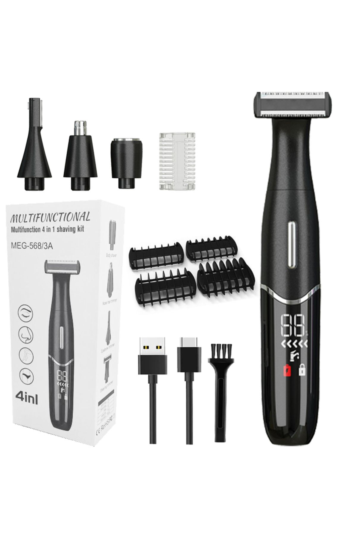 Choice-Intimate Areas Haircut Precision Shaver Men Bikini Line Sensitive Razor Balls Eggs Pubic Hair Sha... 8