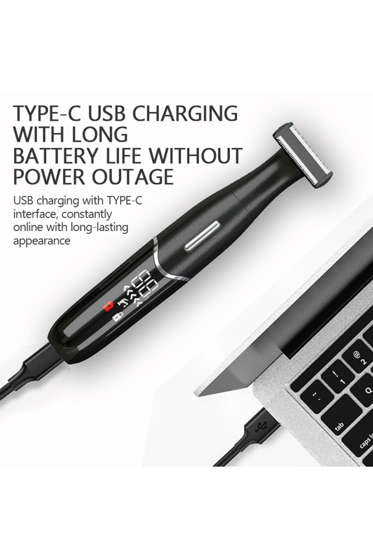 Choice-Intimate Areas Haircut Precision Shaver Men Bikini Line Sensitive Razor Balls Eggs Pubic Hair Sha... 4