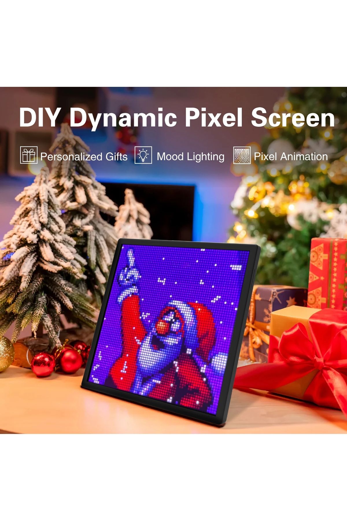 Choice-LED Pixel Matrix 64x64 Smart Display RGB Smart Digital Lamp Panel DIY Art Display Gaming Anime Ro... 5