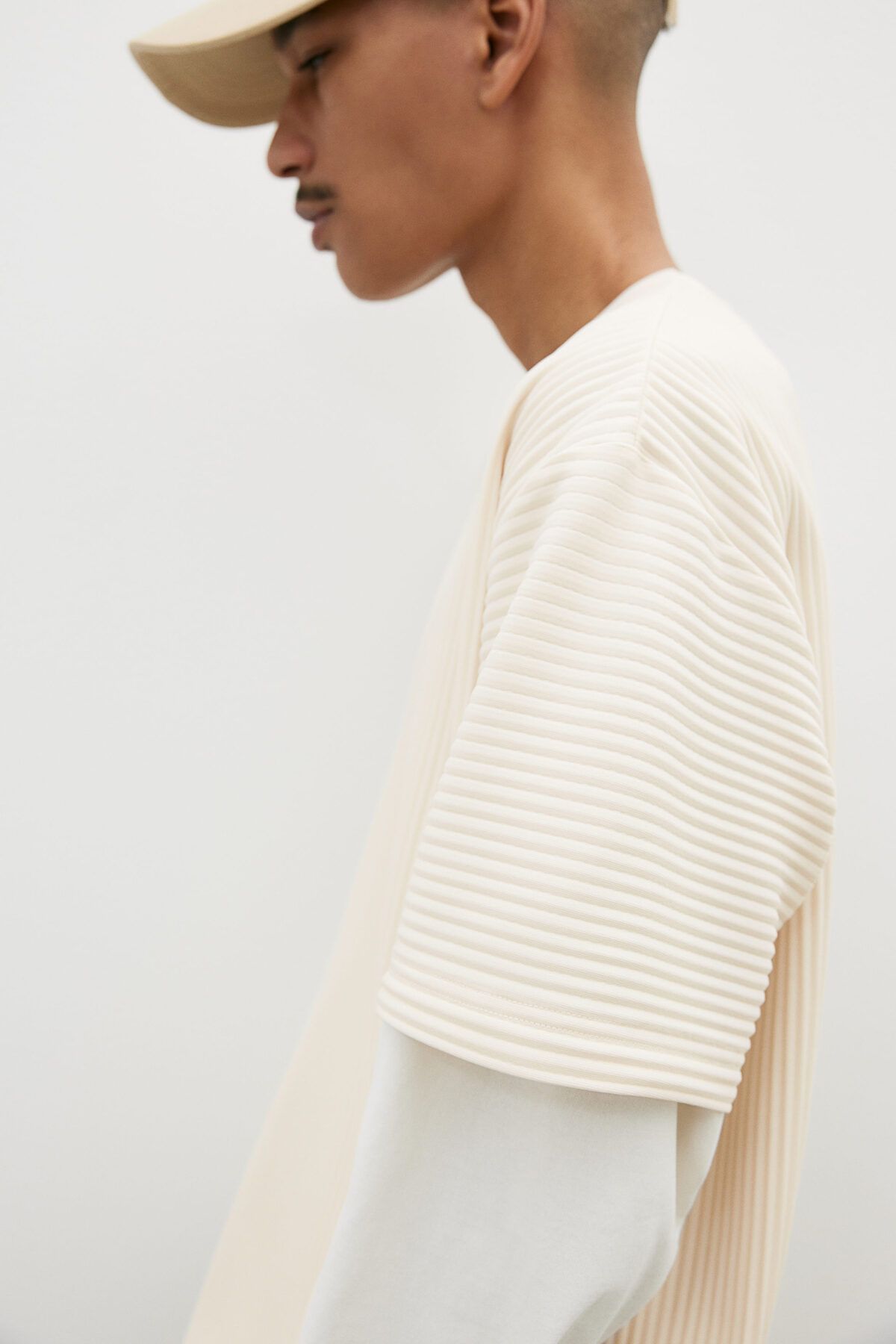 تی شرت نود مردانه تناسب گشاد T اورجینال H M H&M