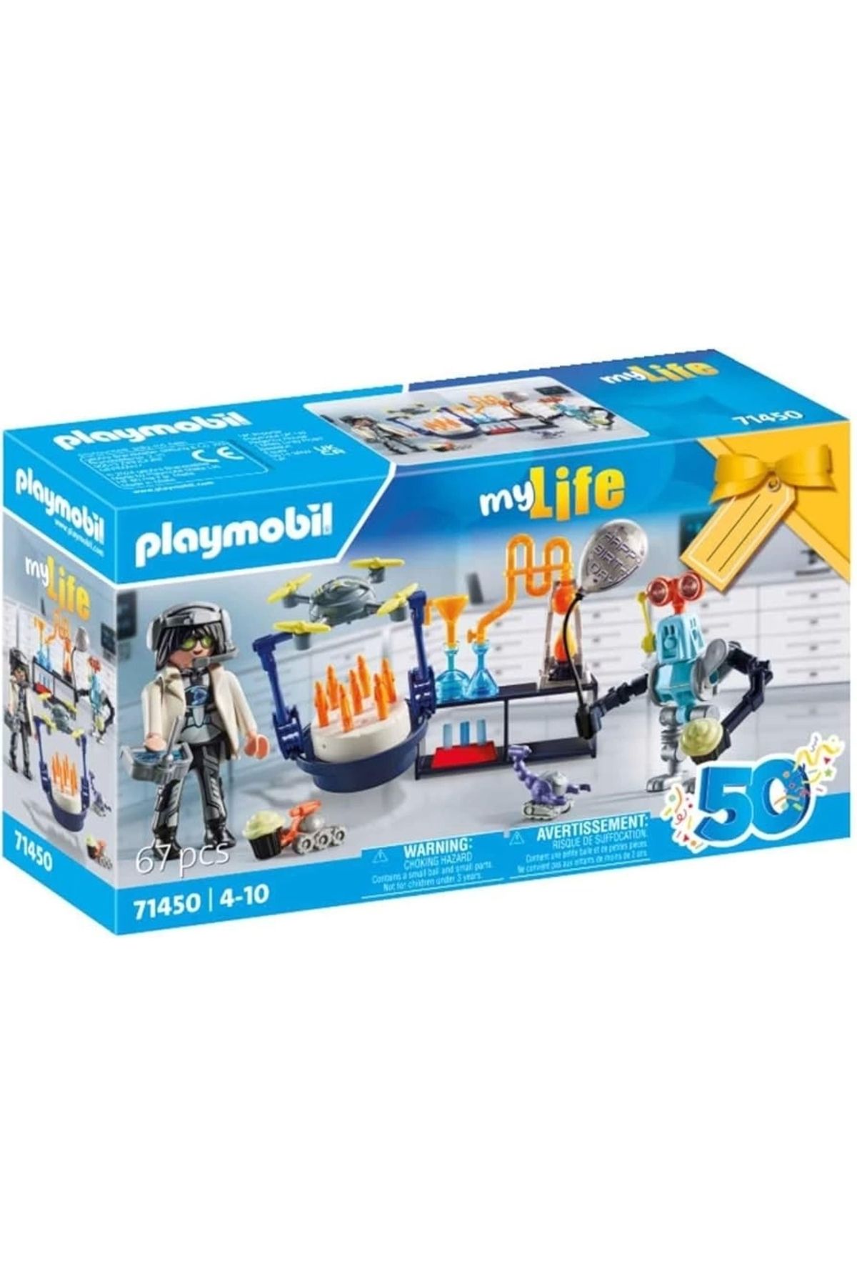 Playmobil Cercetători Cu Roboți - One Size
