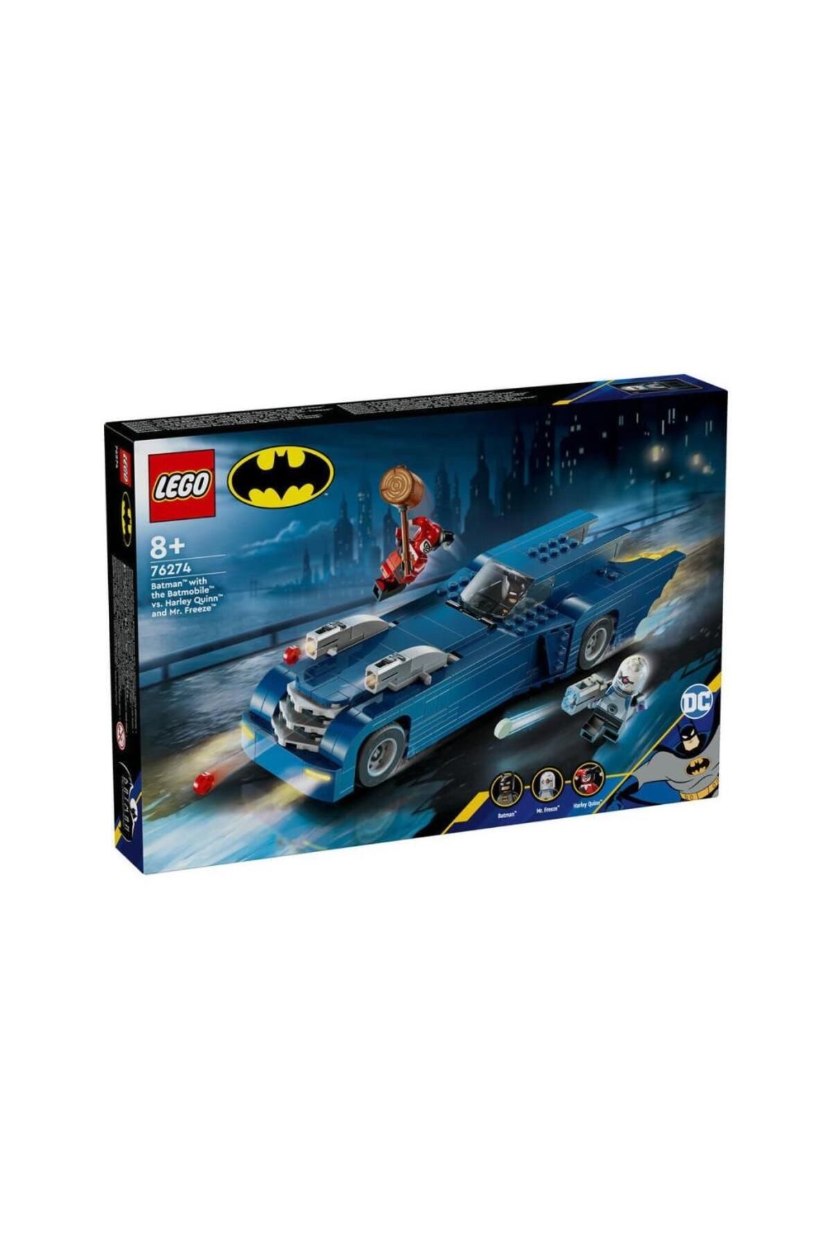 gcaksesuar Nessiworld 76274 Batmobile Harley Quinn ve Mr. Freeze 435 parça +8 yaş