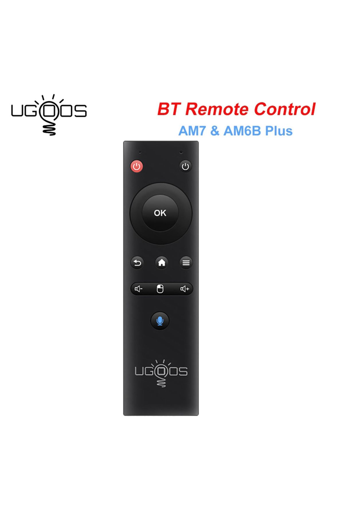Choice-Original UGOOS UR-01 UR02 Bluetooth Remote Control For UGOOS AM6/AM7 Series AM6PLUS/AM6BPLUS/AM7 ... 2
