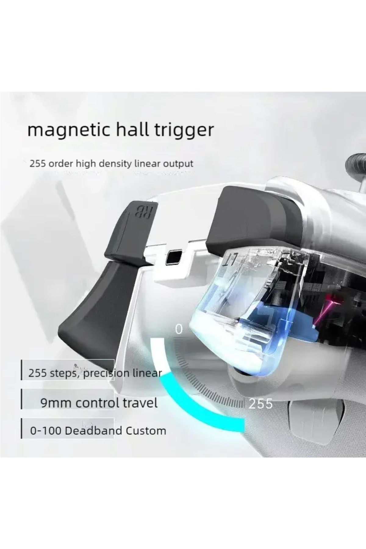 JIMITU-Machenike G5 Pro Max Gamepad Gaming Controller Tri-Mode Fps Wireless Game Pad Elite Hall Trigger ... 5
