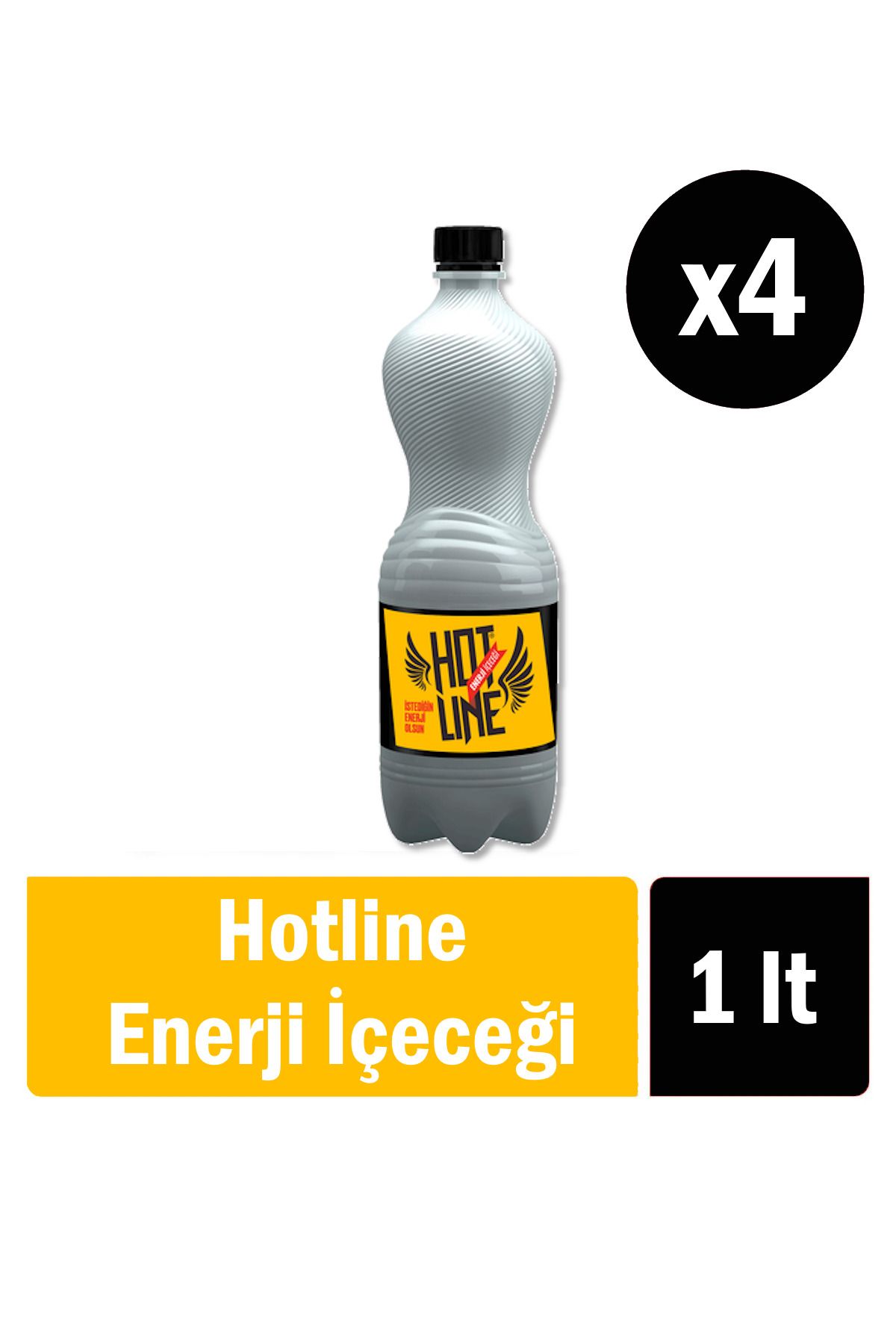 Hotline Enerji İçeceği 1 lt x 4 Adet