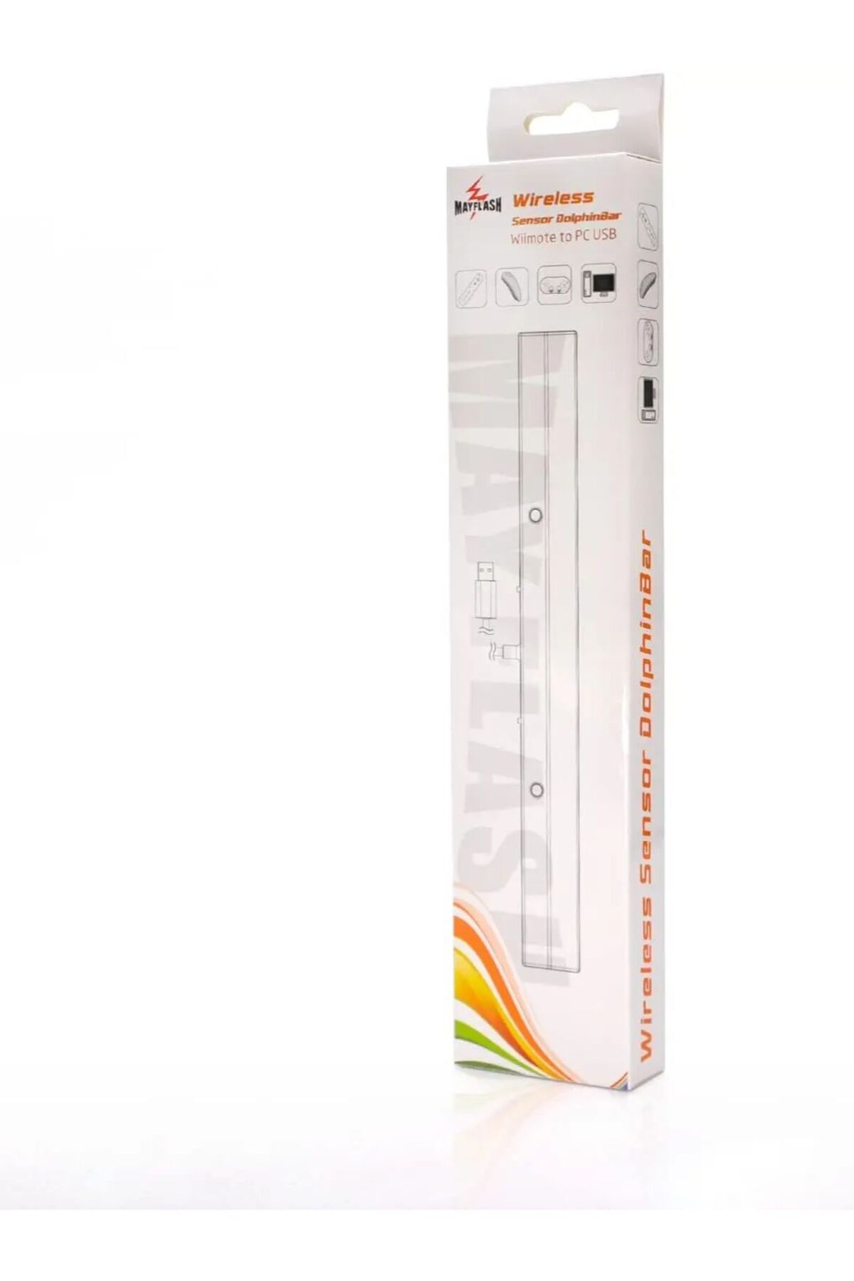 Choice-MAYFLASH W010 Wireless Sensor Dolphinbar for PC USB Wii Remote Adapter Used on PC Windows 8