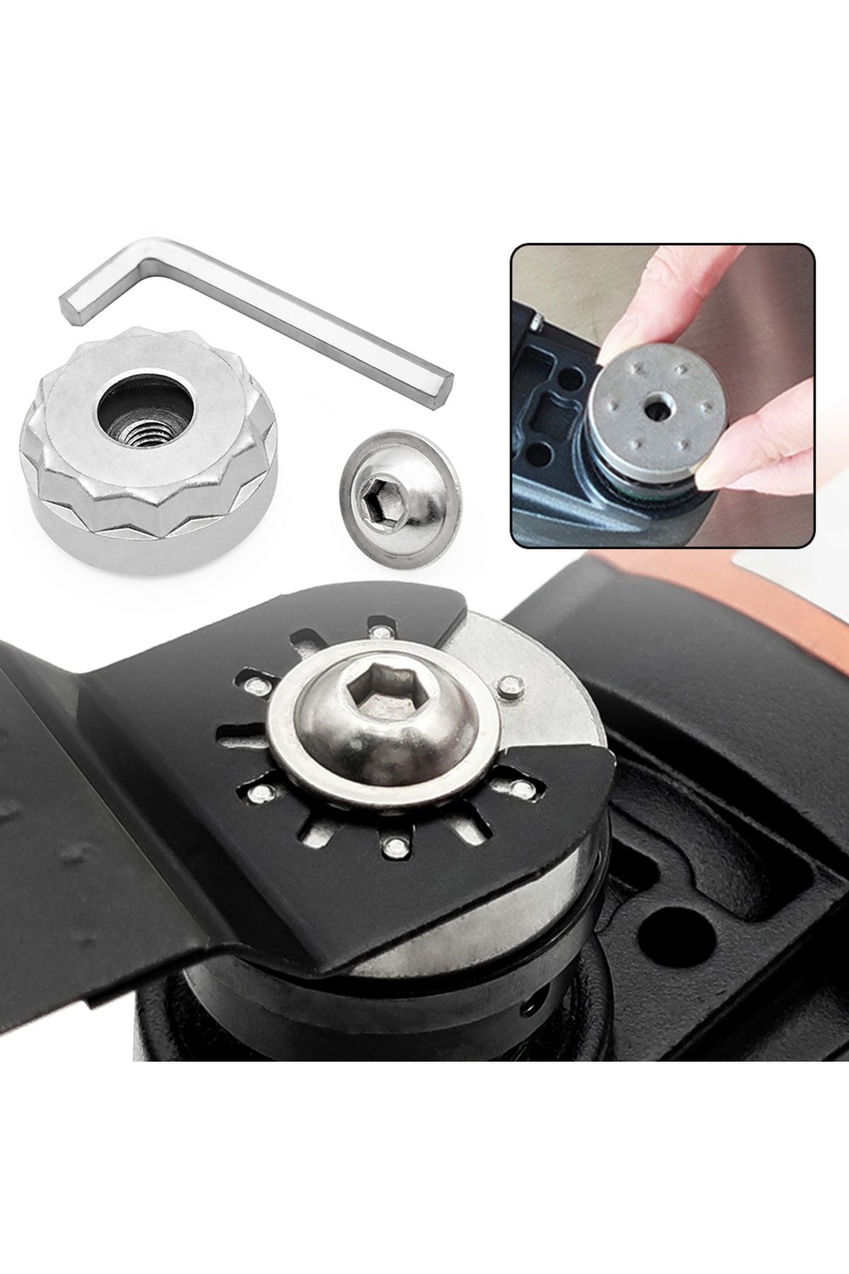 Choice-Home Starlock Interface Adapter With Screw Hex Wrench Quick Release Multi Tools Adapter Kit For M... 2