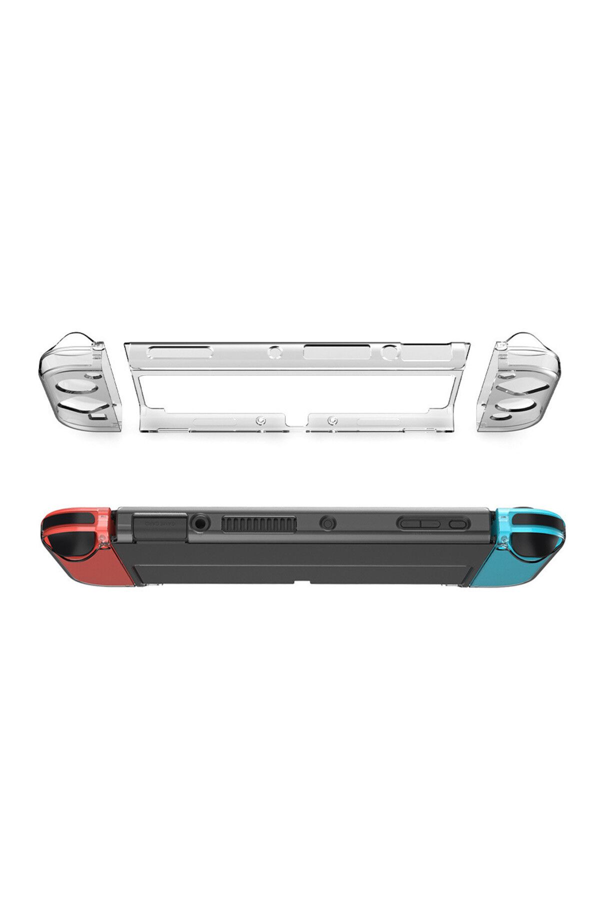 Choice-Transparent Crystal Case For Switch OLED Clear Protective Shell for Nintendo Switch OLED Game Con... 4