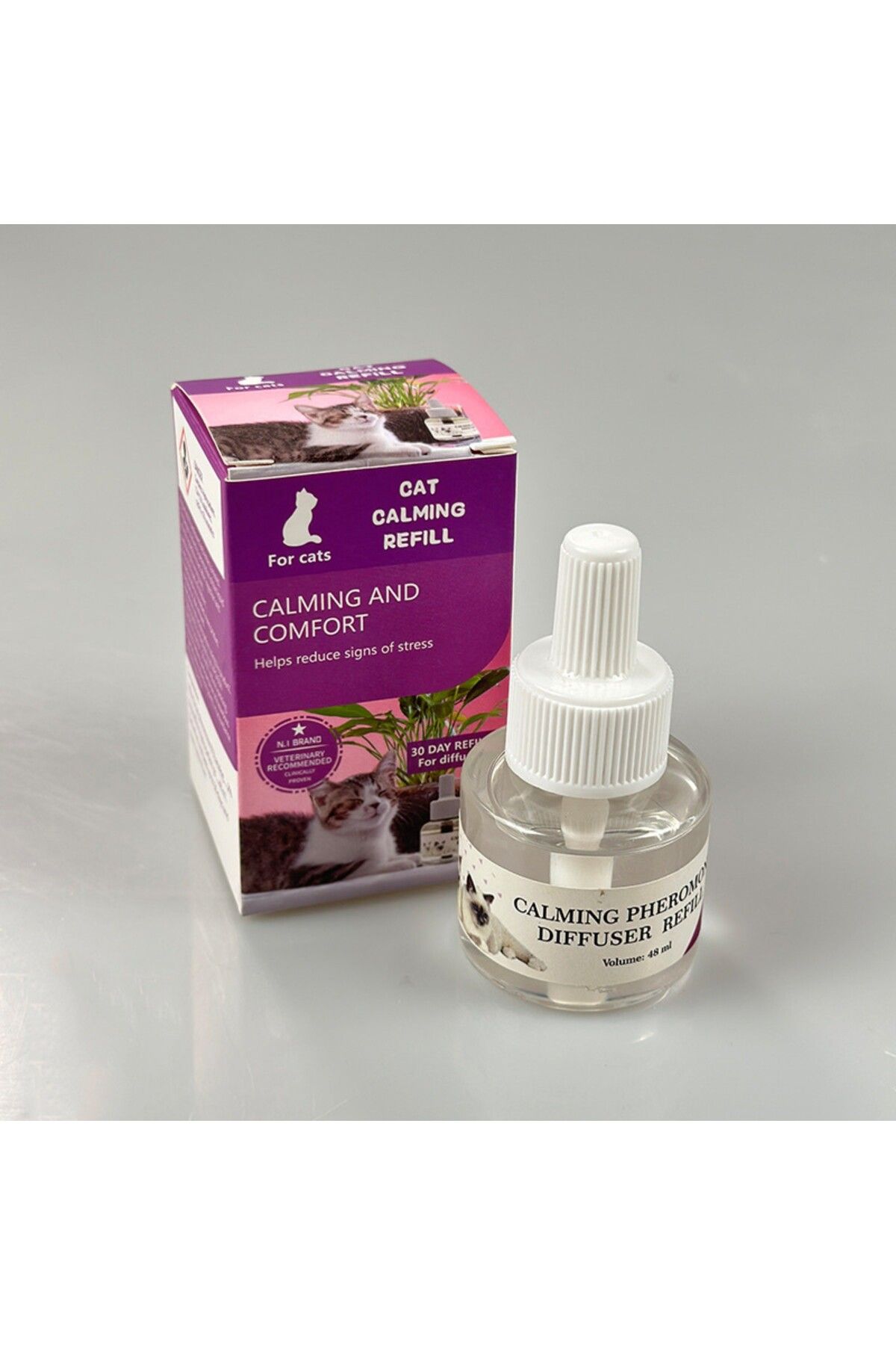 Choice-48ML Pheromone Diffuser For Cats Cat Pheromone Plug-In Relaxants Start Kit Refill Calming Spray F... 4