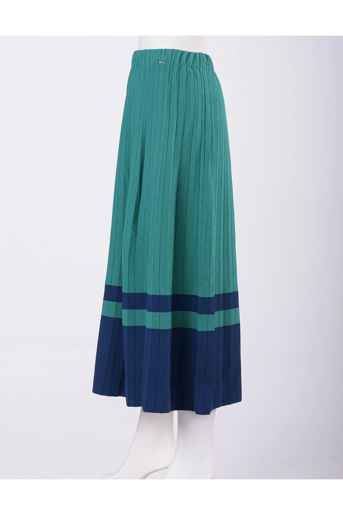 Invee-Invee 6860 Green Knitwear Skirt 2