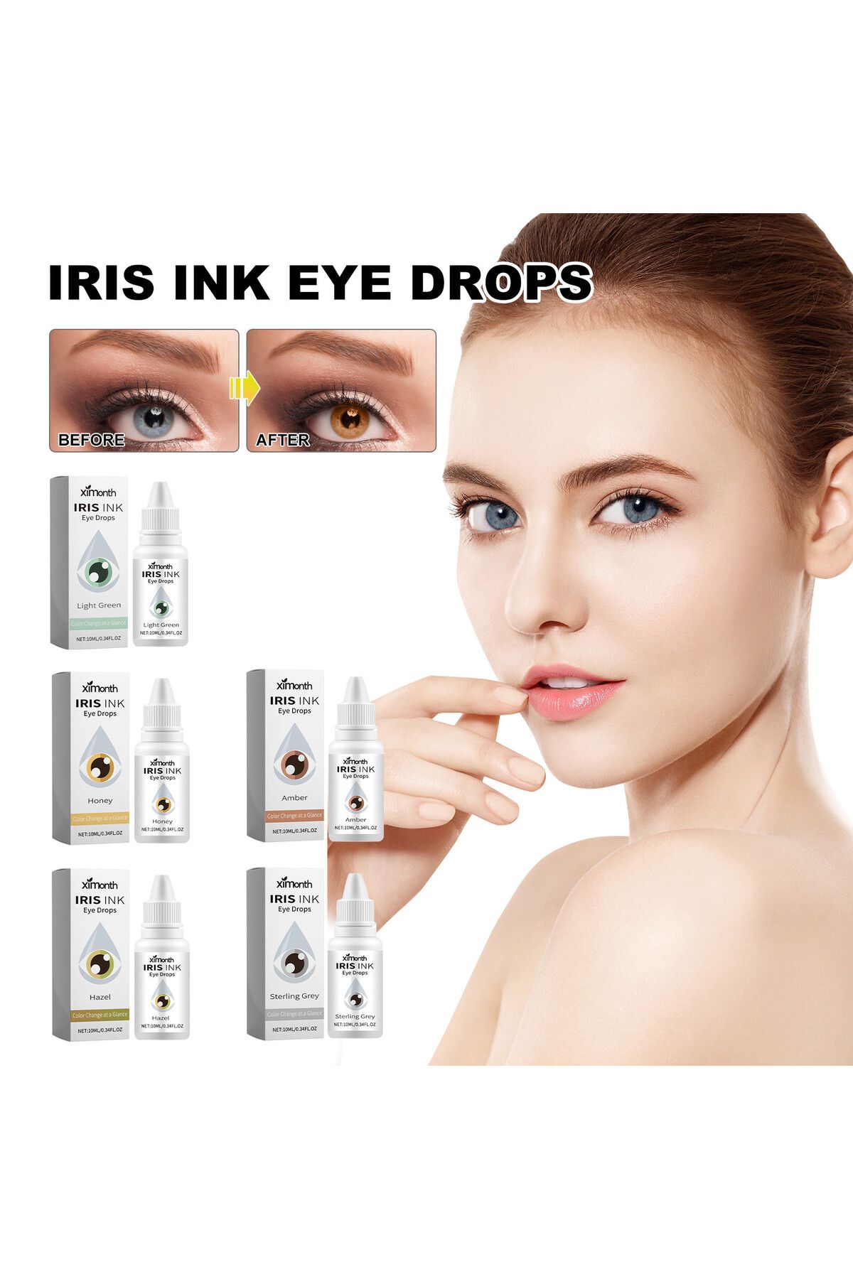 Choice-10ml/bottle Color Changing Eye Drops For Long Lasting Lighten And Brighten Your Eye Color  Safe M... 2