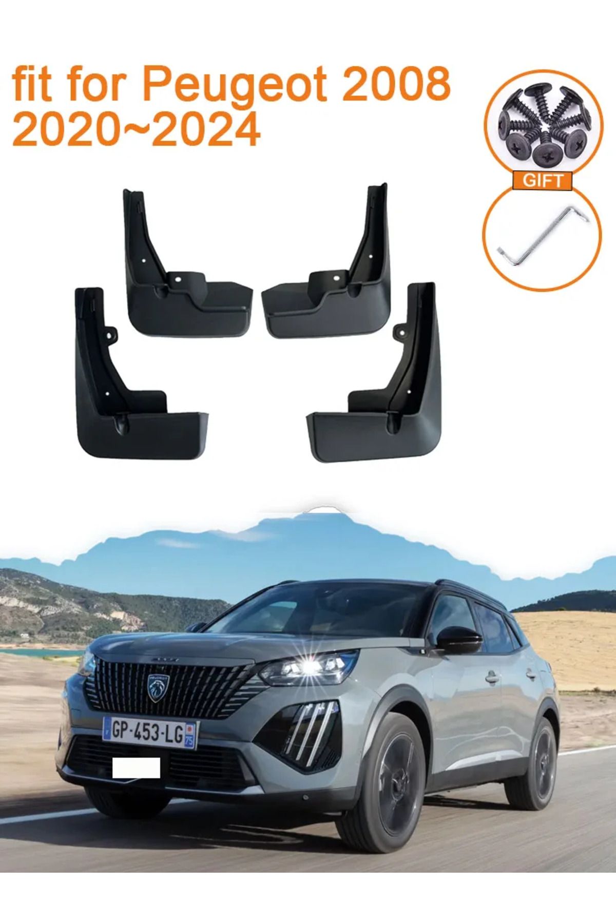 KIA Niro HEV 2023 2024に適合するフロントとリアの車のホイール