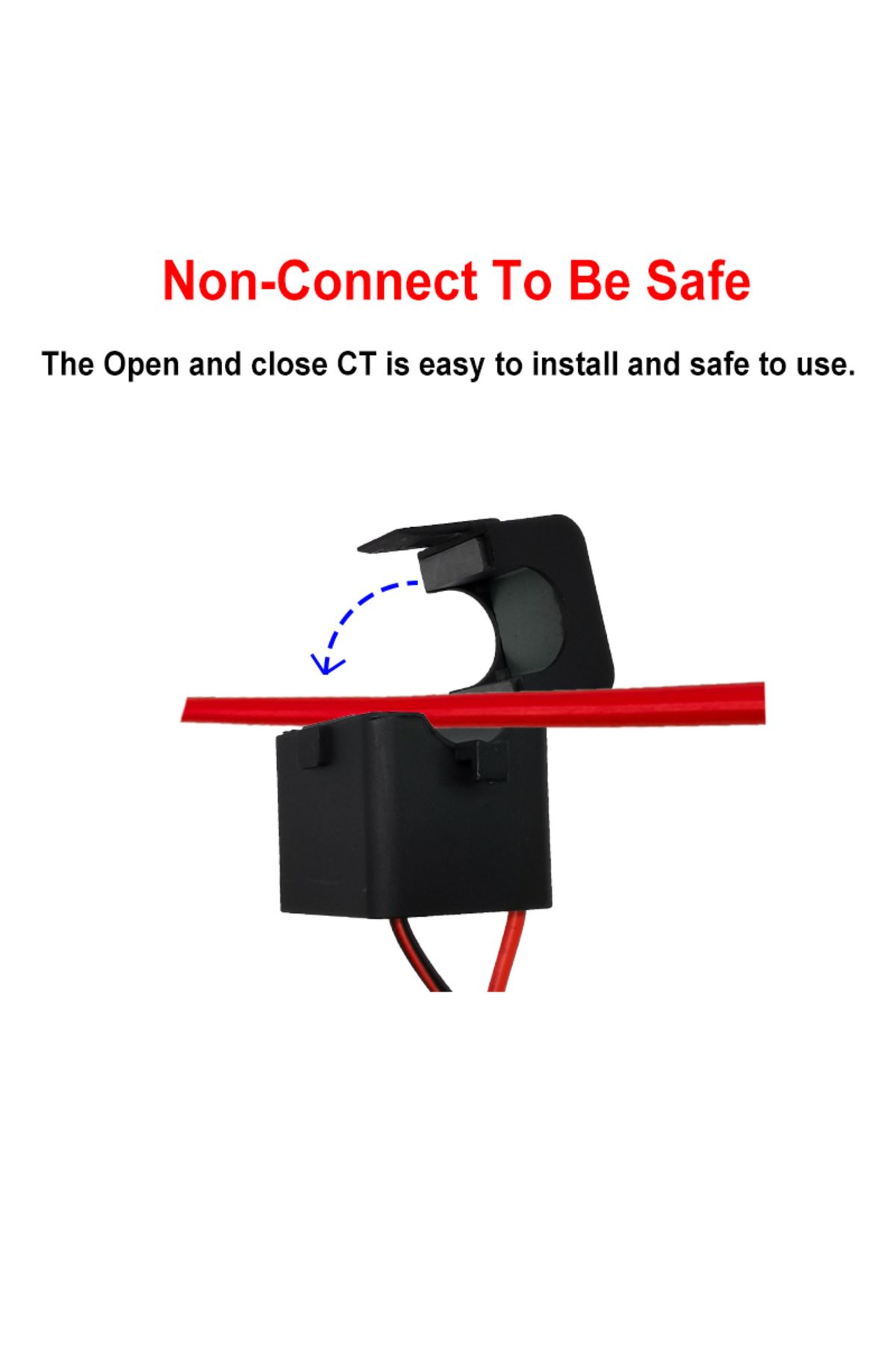 Choice-Tuya Smart Bi Directional WiFi Energy Meter 150A Clamp Current Sensor Transformer Solar PV Two Wa... 6