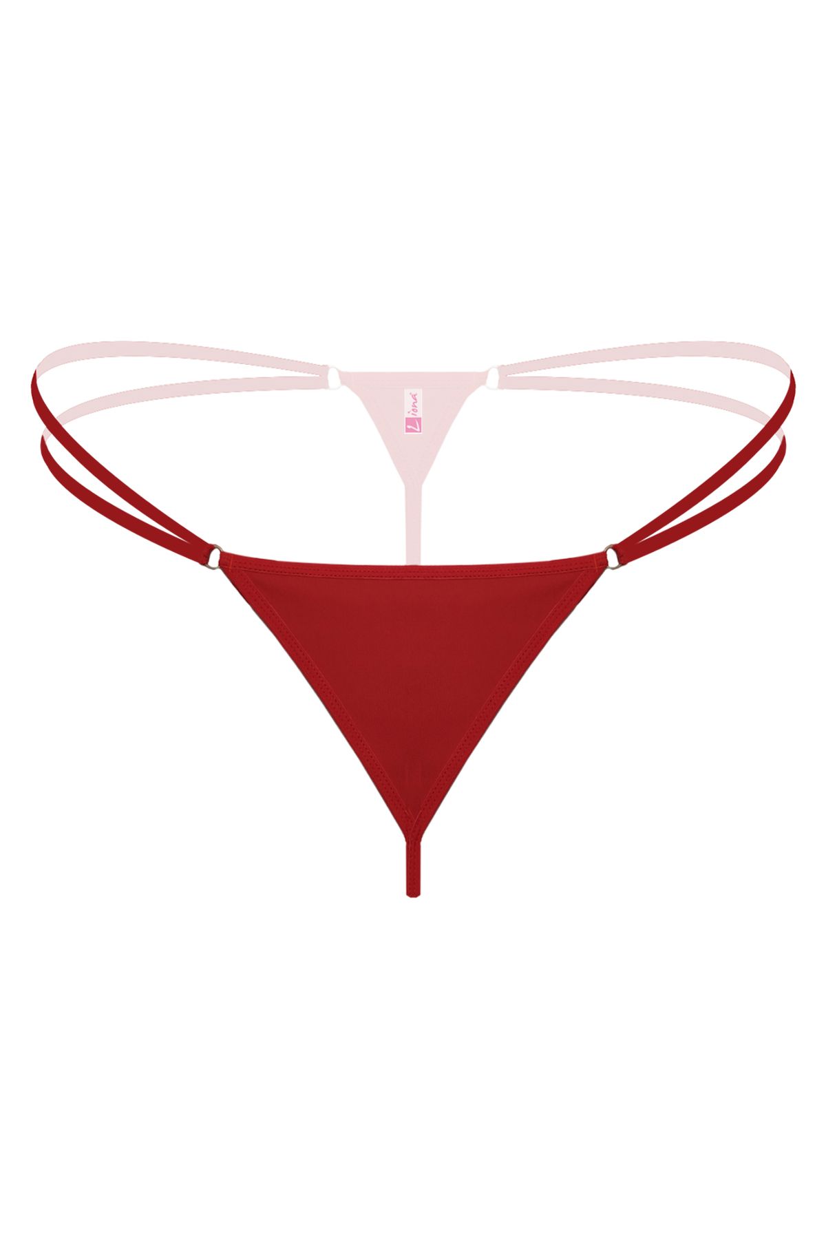 Mulvix Mulvxbrf Brf02 Lastikli Kırmızı Büyük Beden G String Tanga (Mulvix)