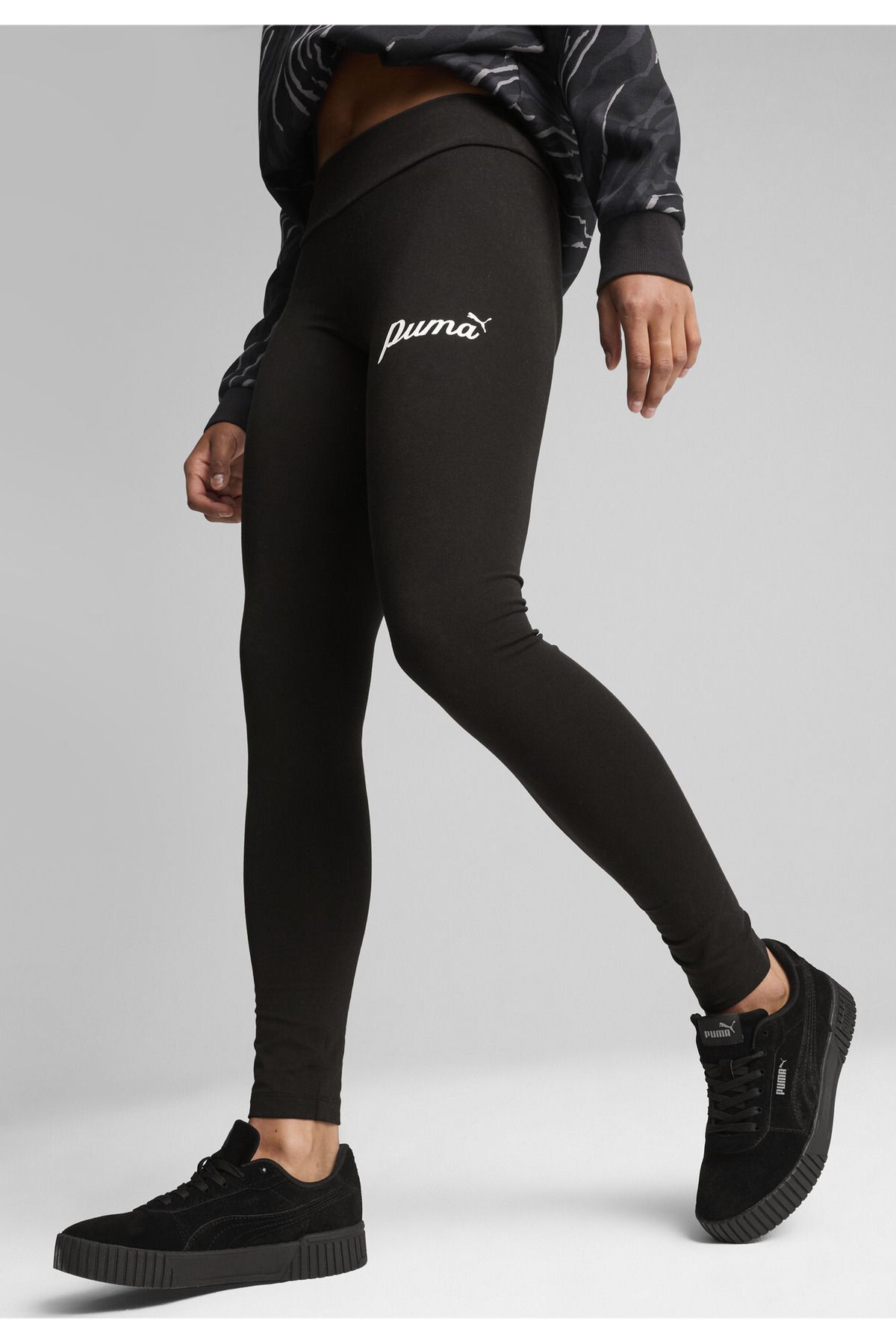 Puma-ESS+ SCRIPT Leggings 2