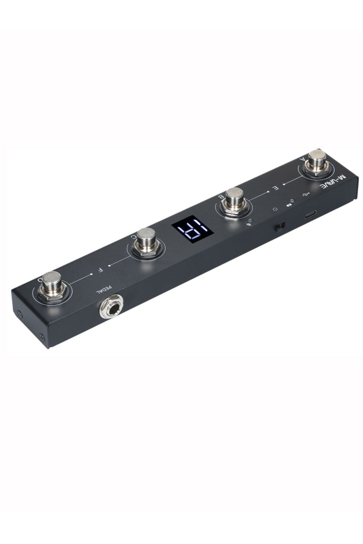 M-VAVE-Chocolate MIDI Controller BT Rechargeable 4 Buttons MIDI Controller Pedal APP Control with... 8