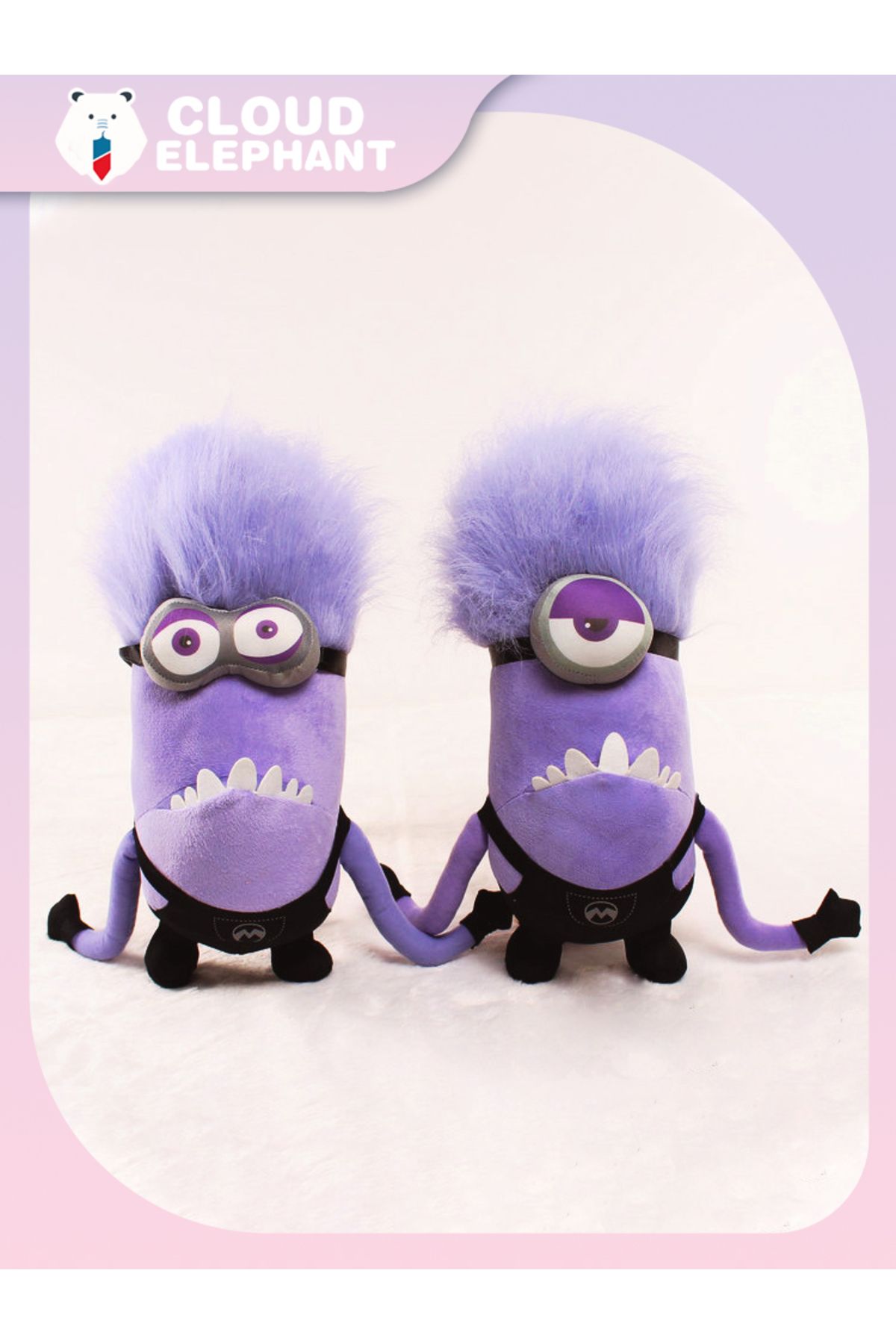 Choice-Despicable Me Movie Peripheral Minions Plush Dolls Cute Anime Purple Minions Stuffed Toys Home De... 8