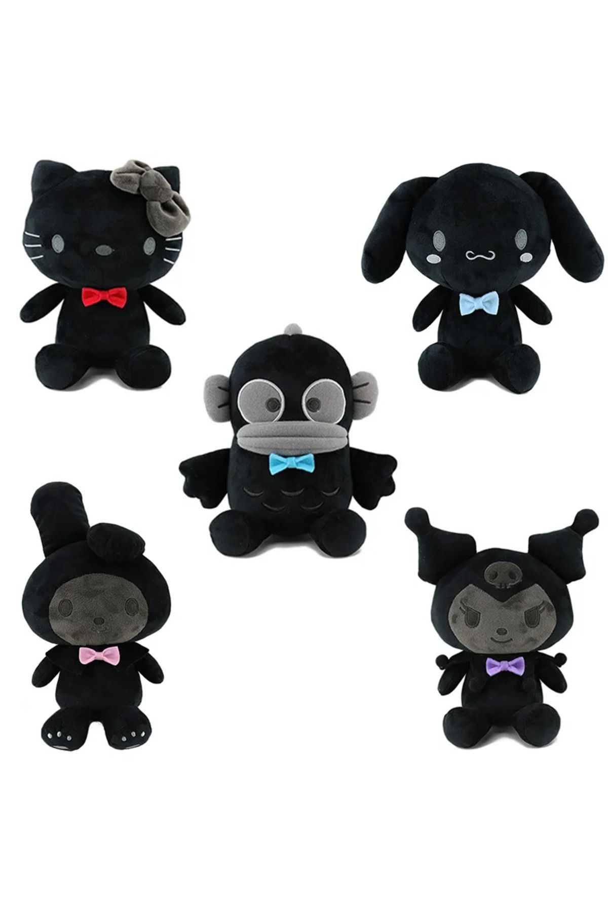 Choice-New Dark Cute Clown Fish Plush Kuromi Melody Cute Mermaid Plush Doll Toy 8