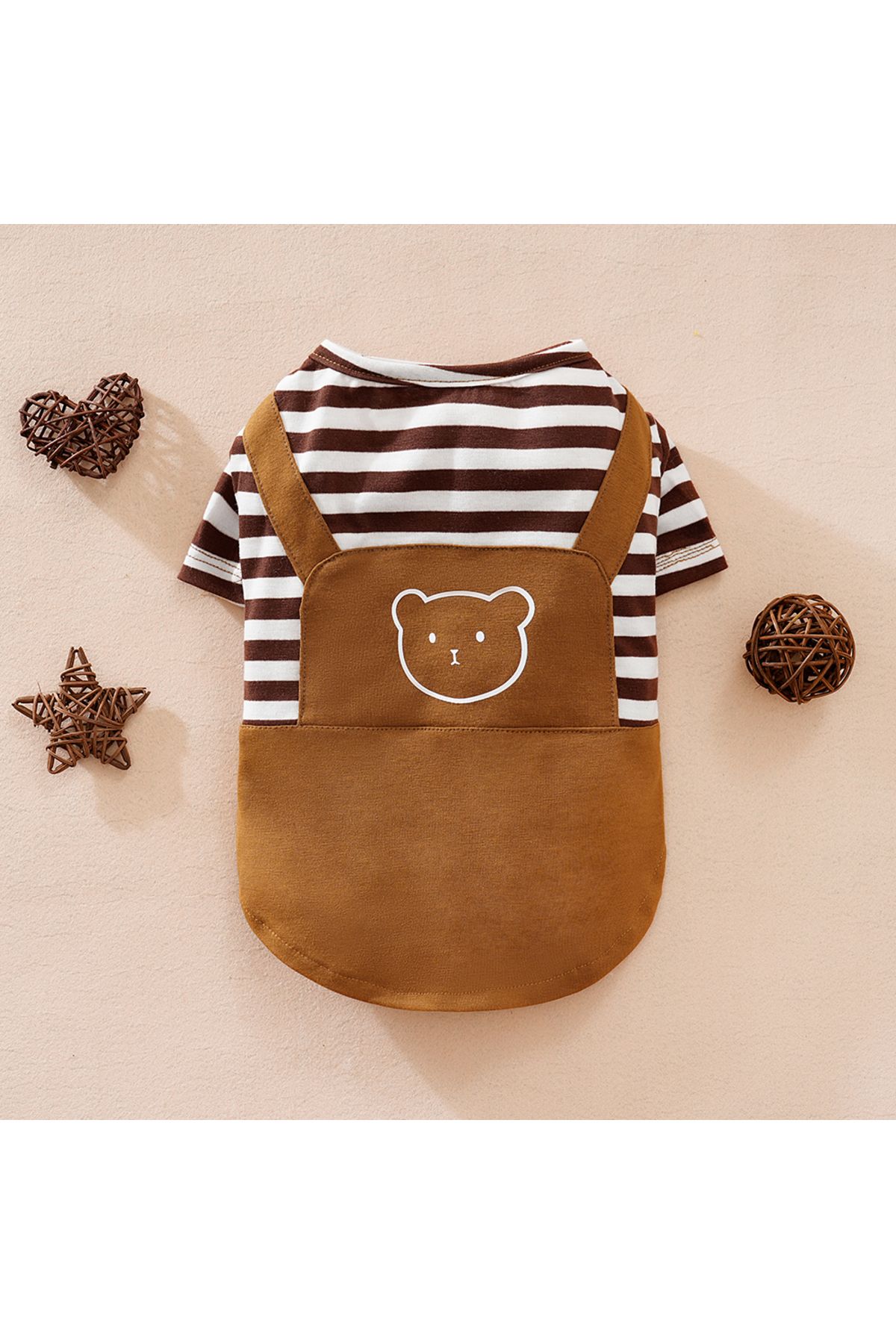 Choice-Small Dog Overalls Summer Bear Pomeranian Teddy Super Cute Clothes Spring And Autumn Fight Cat Cu... 1