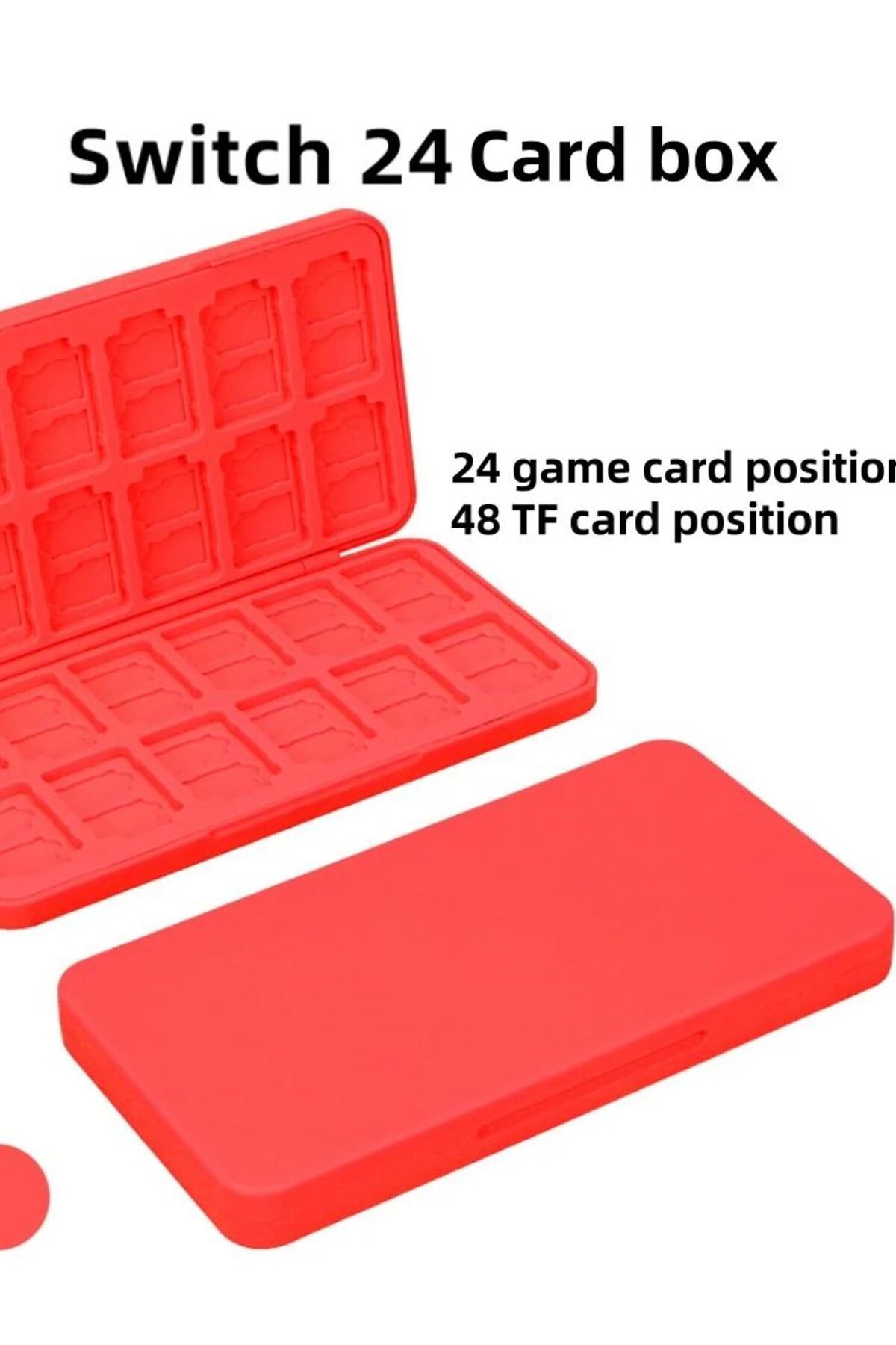 Choice-Ns Switch Oled Game Card Storage Box Hard Shell Protective 24 Game Cards Holder Case for Nintendo... 8