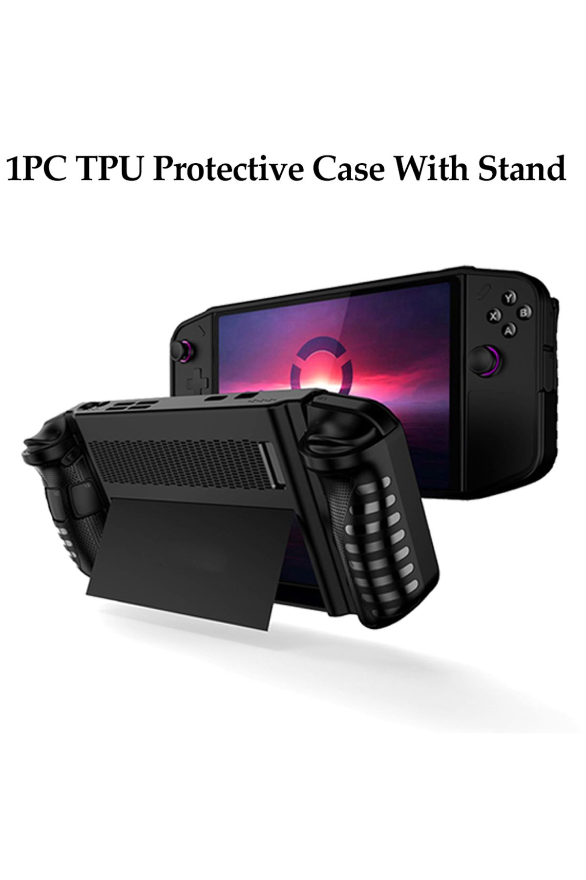 ALLOYSEED-TPU Protective Case for Lenovo Legion Go Soft Full Body Skin with Kickstand Screen Protector Temp... 1