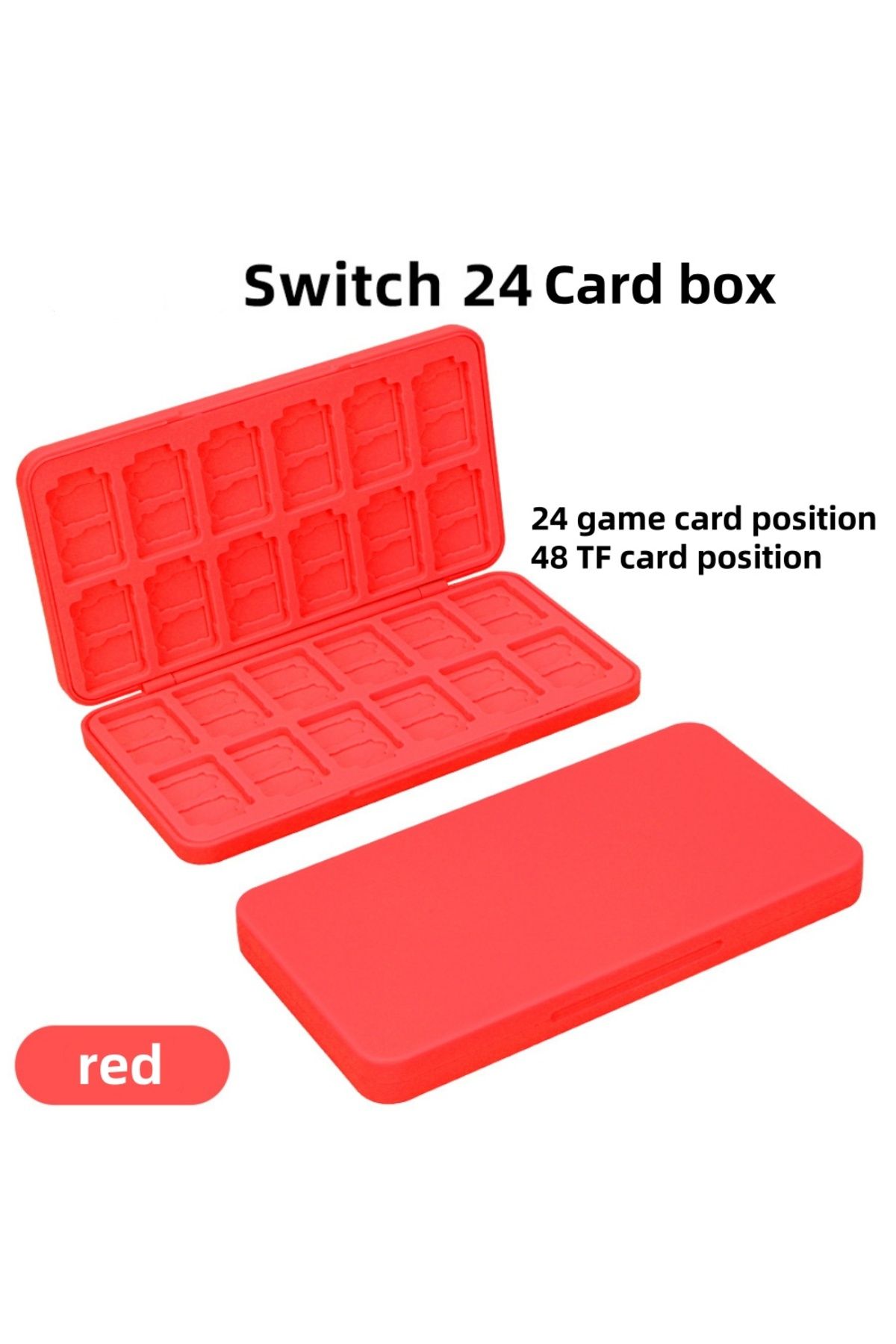 Choice-Ns Switch Oled Game Card Storage Box Hard Shell Protective 24 Game Cards Holder Case for Nintendo... 6