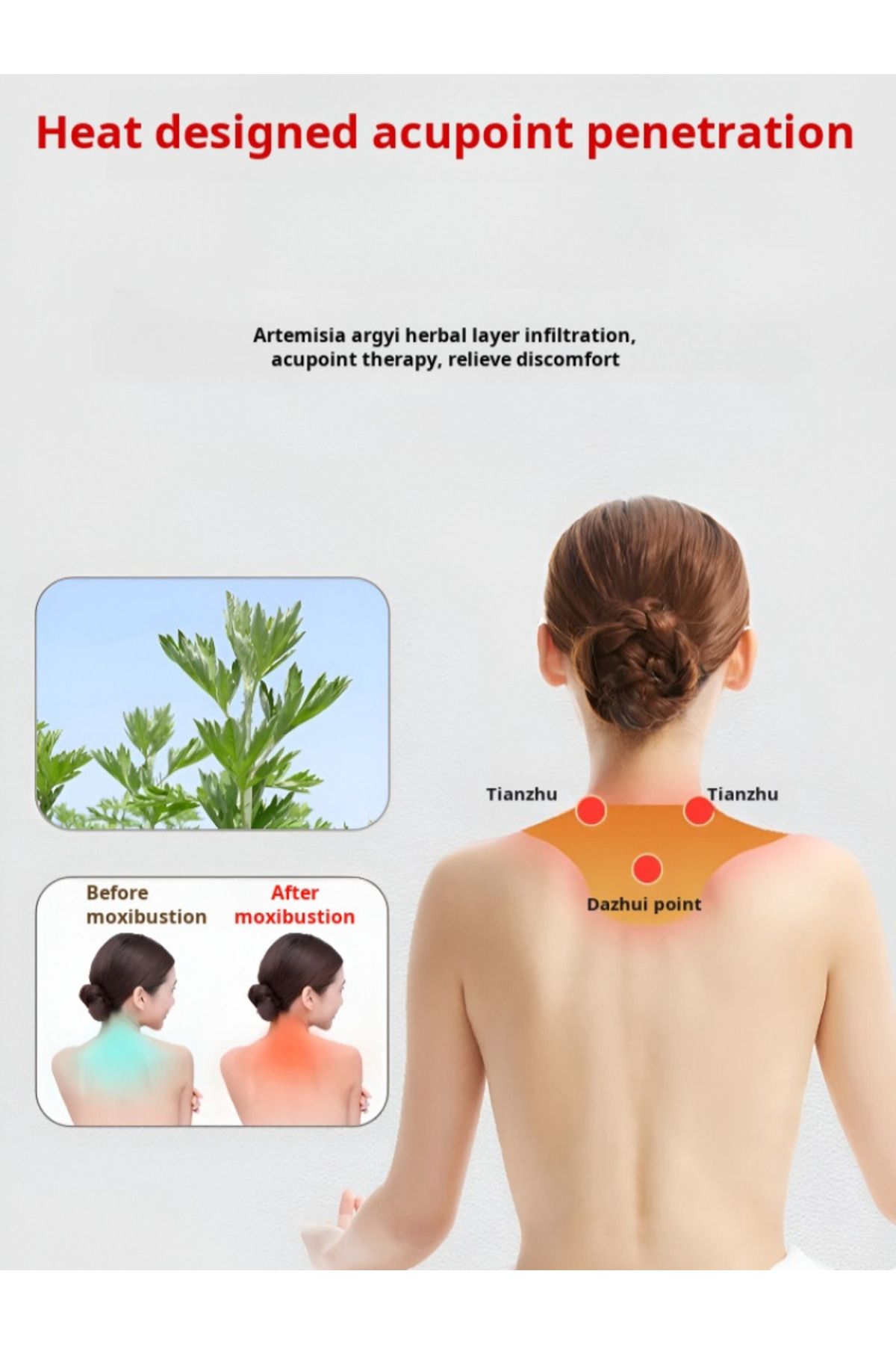 Choice-Heating Mugwort Neck Pillow Cool Ice Silk Neck Pillow For Sleeping Neck Bone Pillow 6