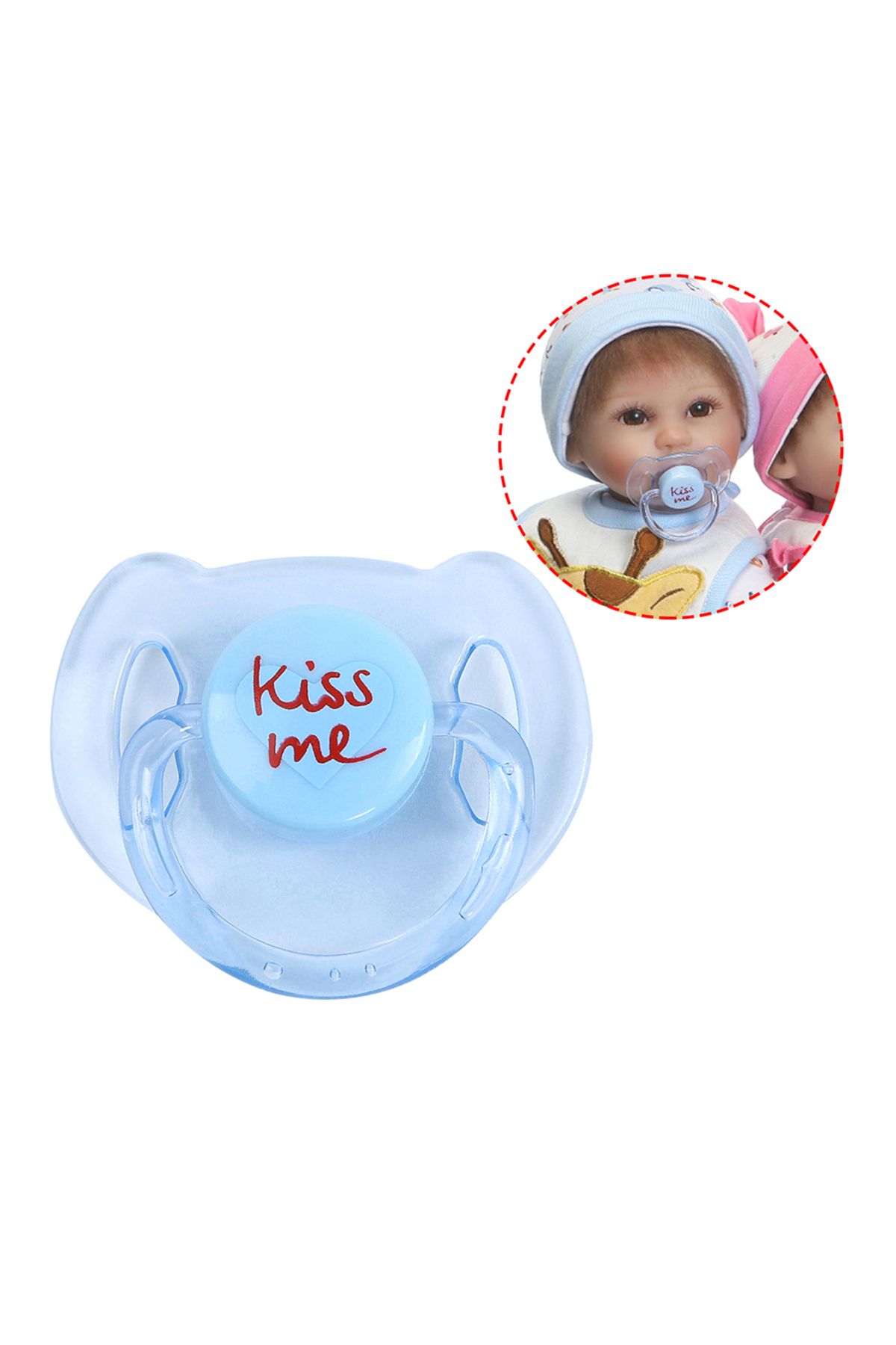 Choice-4 Pcs Reborn Doll Supplies Dummy Magnetic Pacifier+Magnet For Reborn Dolls Girl Accessories Lovel... 5