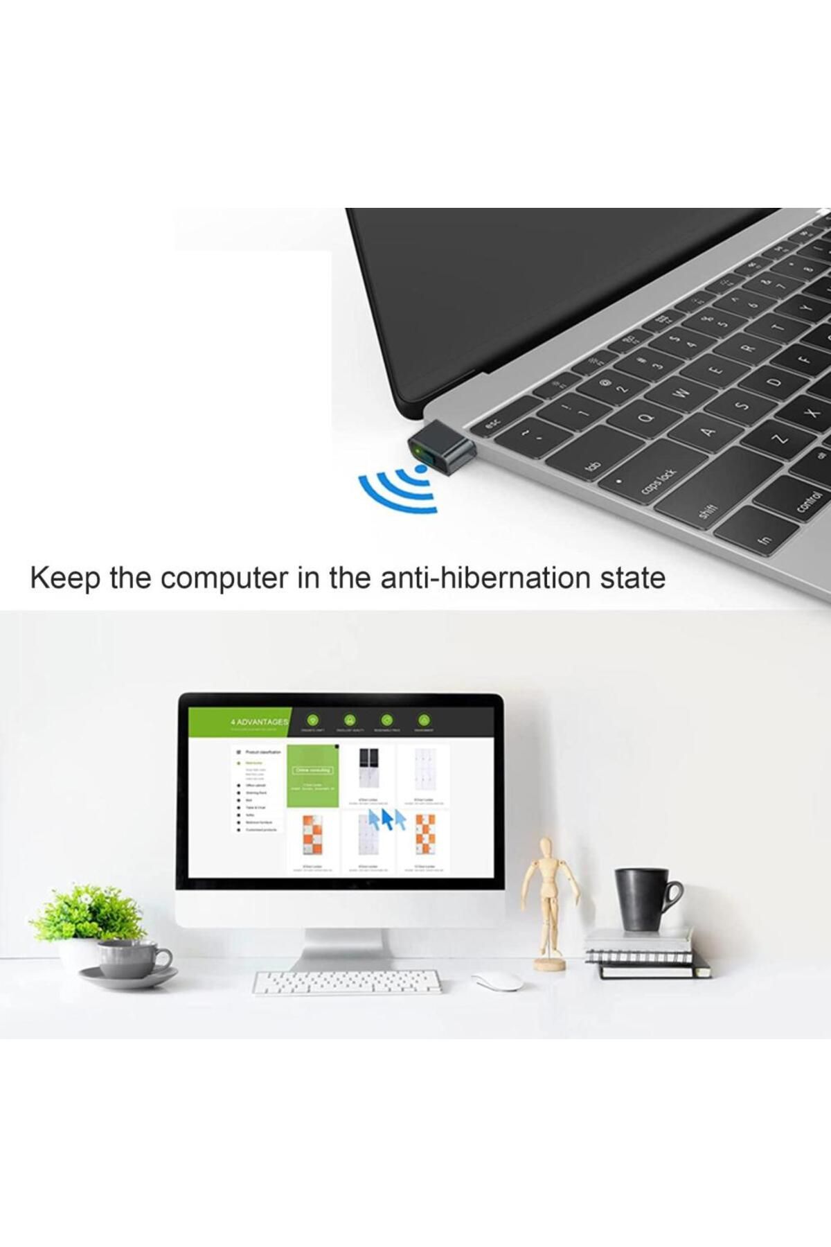 Choice-Virtual Mouse Mover Jiggler Simulate Mouse Movement Device Usb Port Undetectable Shaker For Compu... 6