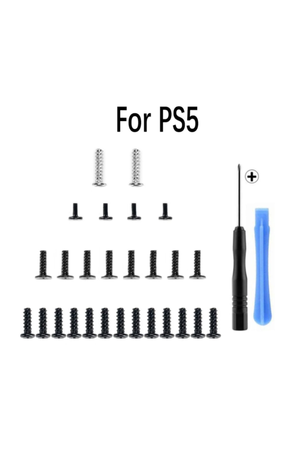 JCD-For PS5 handle full set screw For PS5 Controller Screws Head Screw Controller Screws & Cross ... 7