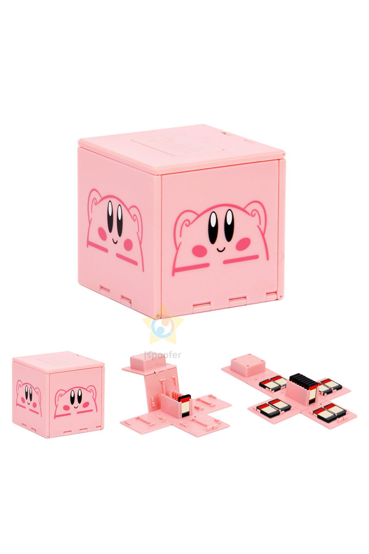 Choice-Pink Portable 16IN1 Game Card Case Holder for Nintendo Switch Hard Shell Travel Container Storage... 1