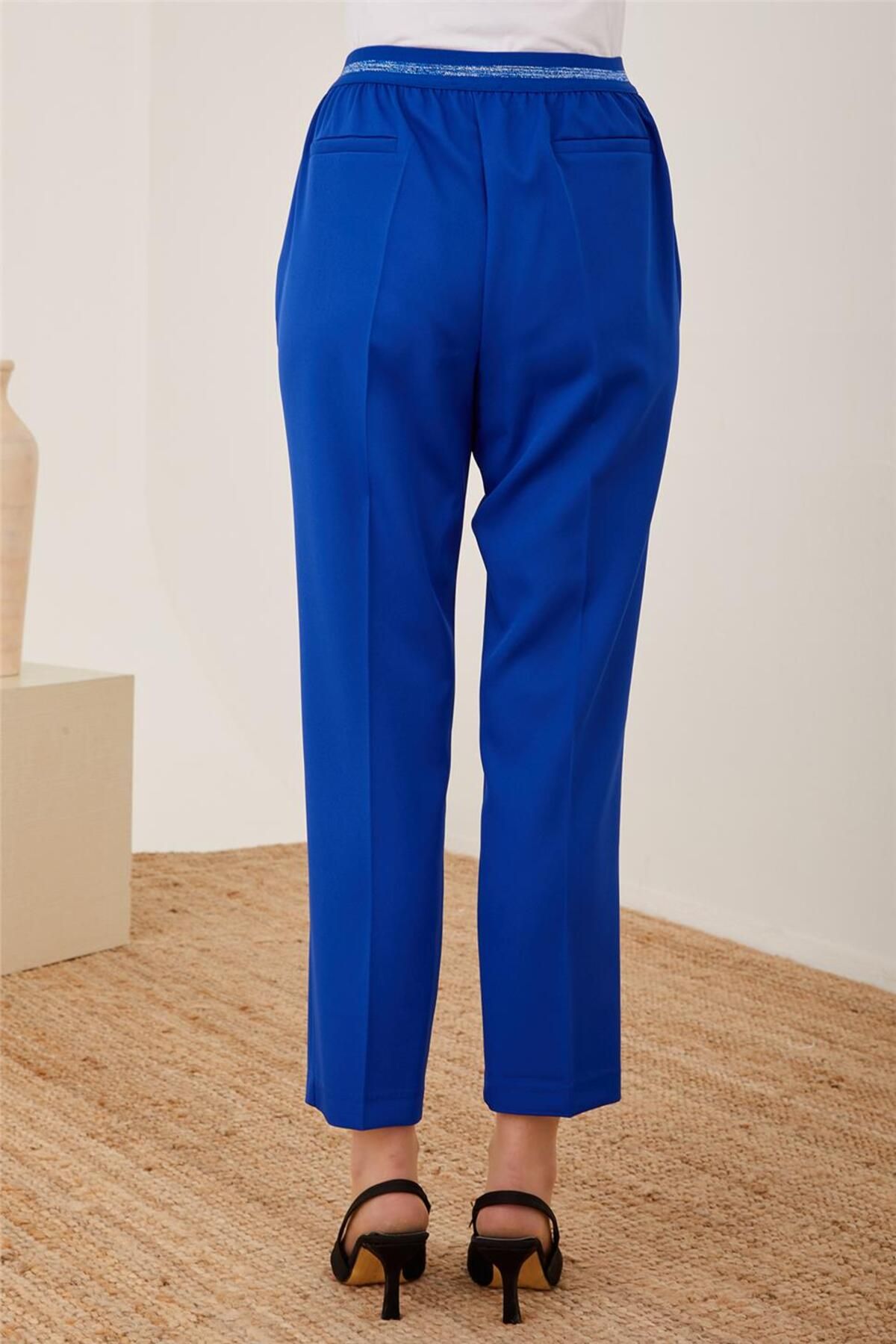 Armine-Saks Colorful Glitter Trousers with Elastic Back - 23Y2437 5