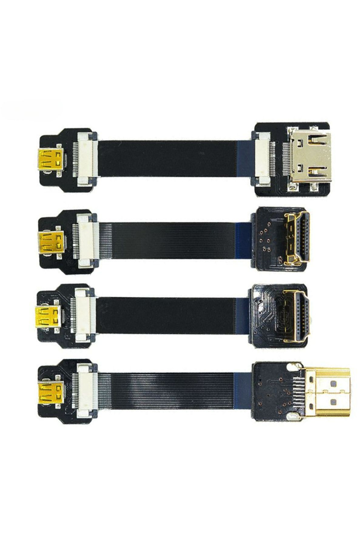 Choice-Ribbon FPV HDMI-Compatible Connector Flexible Flat Cable Raspberry Pi 4 Micro HDMI To HDMI/Mini H... 6