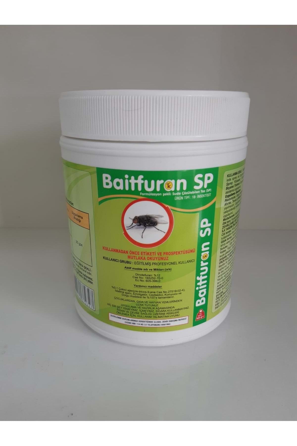 Baitfuran SP Suda Çözülebilen Karasinek Tozu| 500 Gram