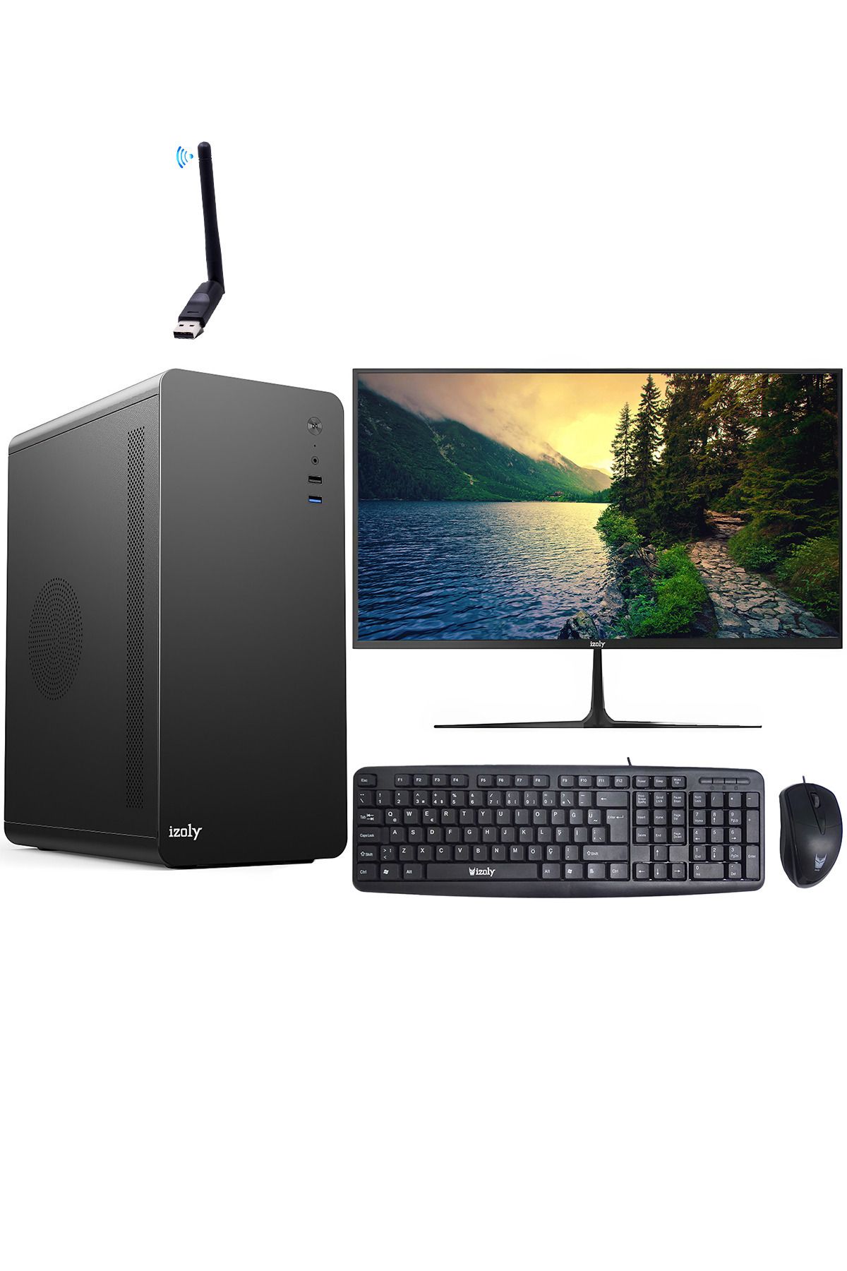 IZOLY M145 I5-540m 4gb 128gb 22" Masaüstü Bilgisayar