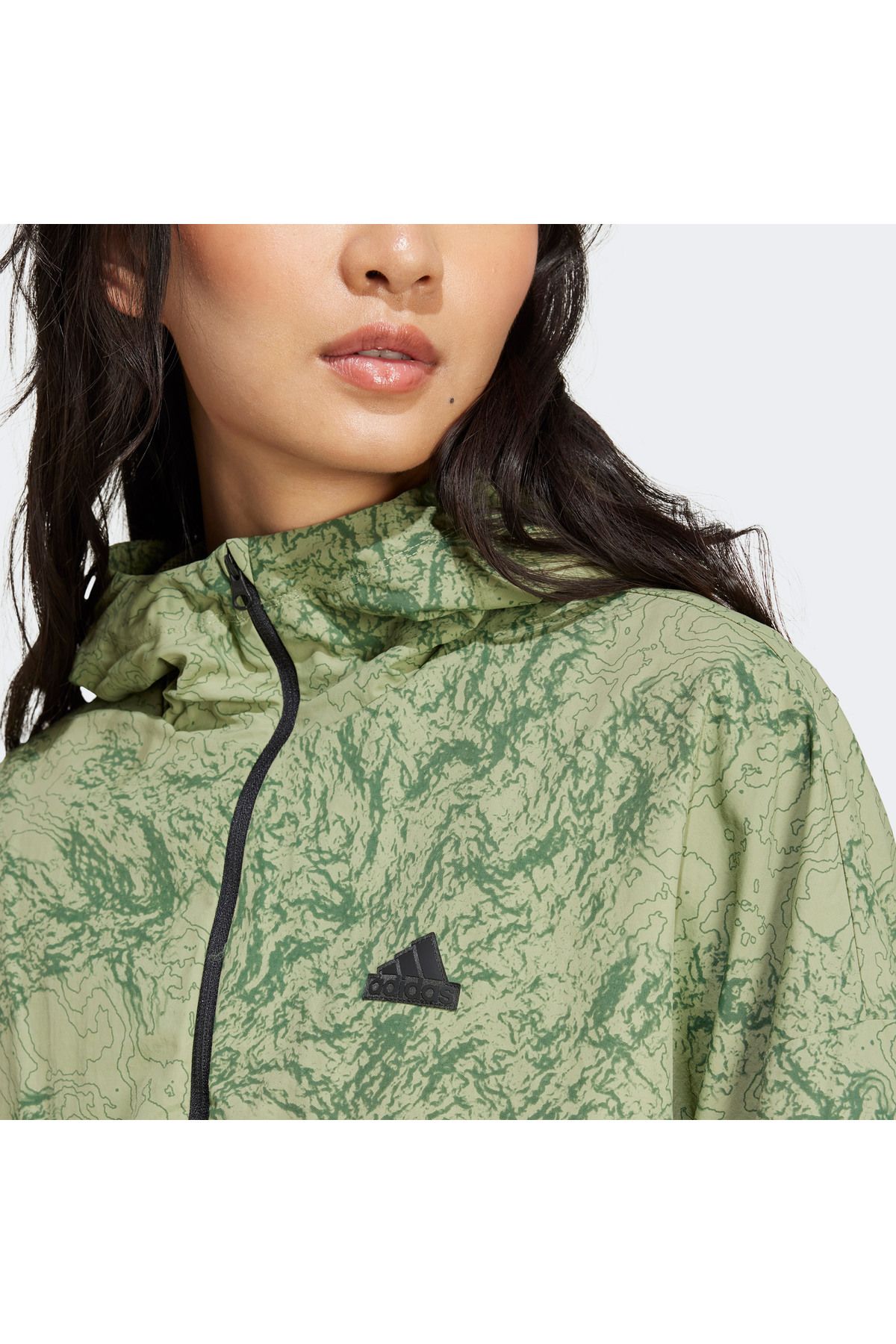 adidas-Wind Rdy Women's Green Windbreaker 8