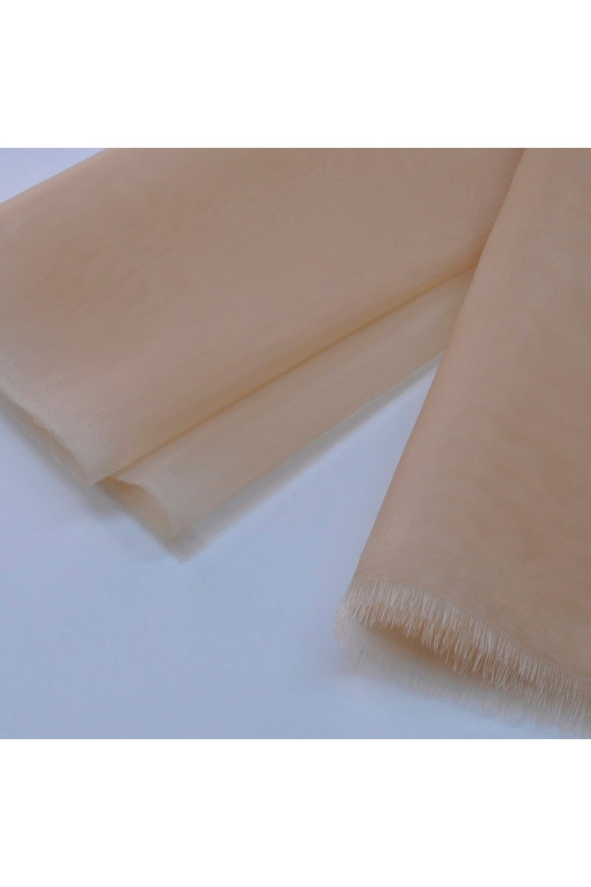 texmark-Hard Tulle Fabric, Nylon Stiff Mesh, Corset Bra DIY Material, See Through Hard Net Cloth, Champagne 3