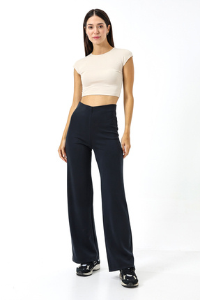 Lavinza Flare Tayt Pantolon Lacıvert