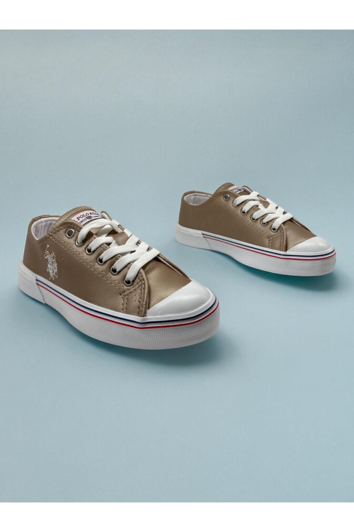 اسنیکر چند رنگ زنانه U.S Polo Assn. Penelope Rose Gold Copper کفش ورزشی U.S. Polo Assn.