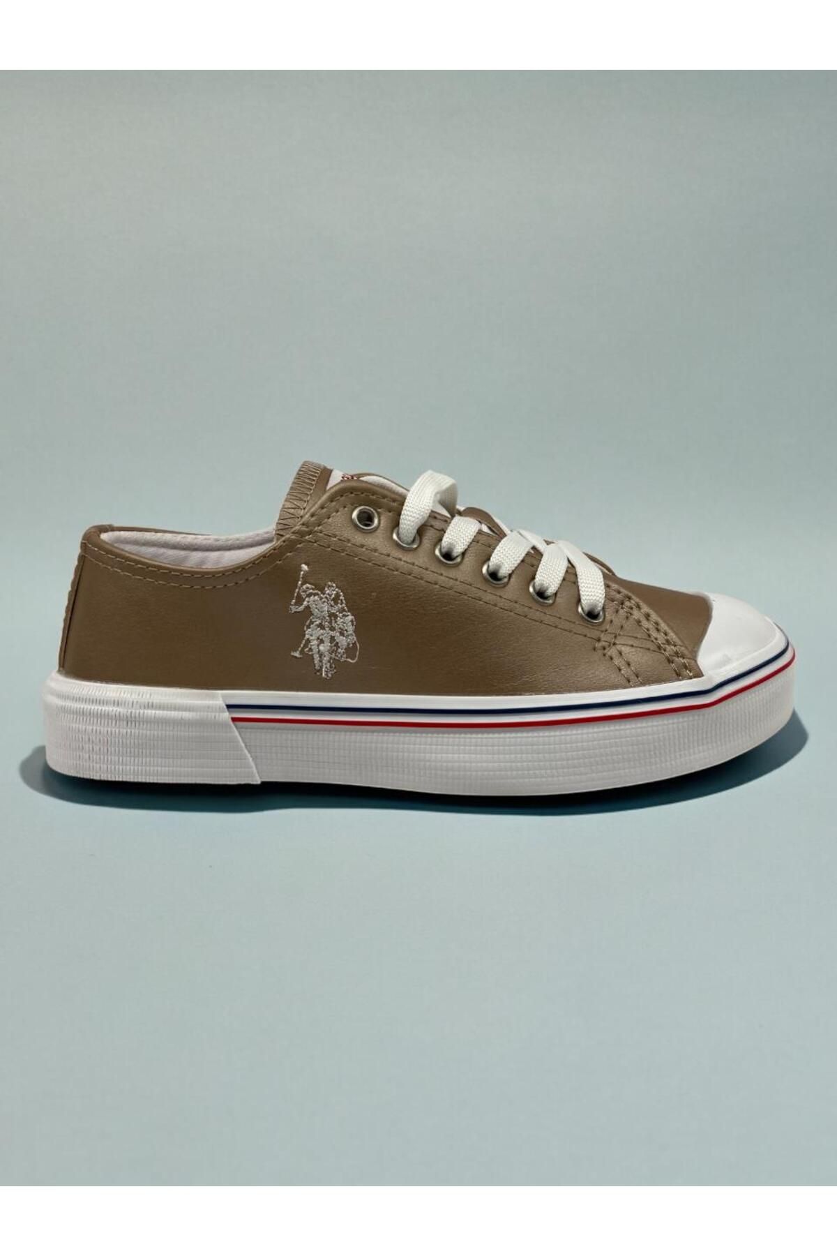 اسنیکر چند رنگ زنانه U.S Polo Assn. Penelope Rose Gold Copper کفش ورزشی U.S. Polo Assn.