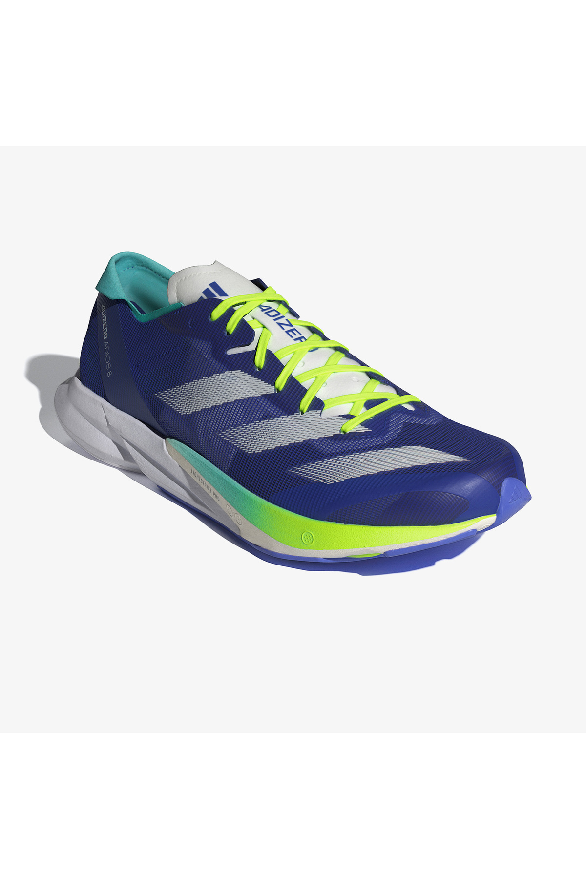 Adizero Adios 8 Erkek Lacivert Koşu Ayakkabısı — آبی MDF87 — تصویر 4 از 8