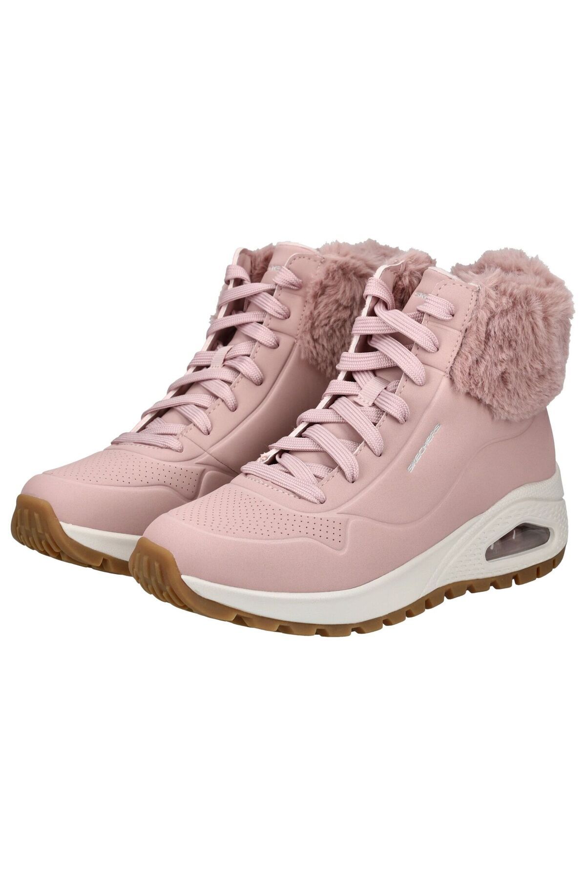 SKECHERS-Ankle Boots - Pink - Flat 3