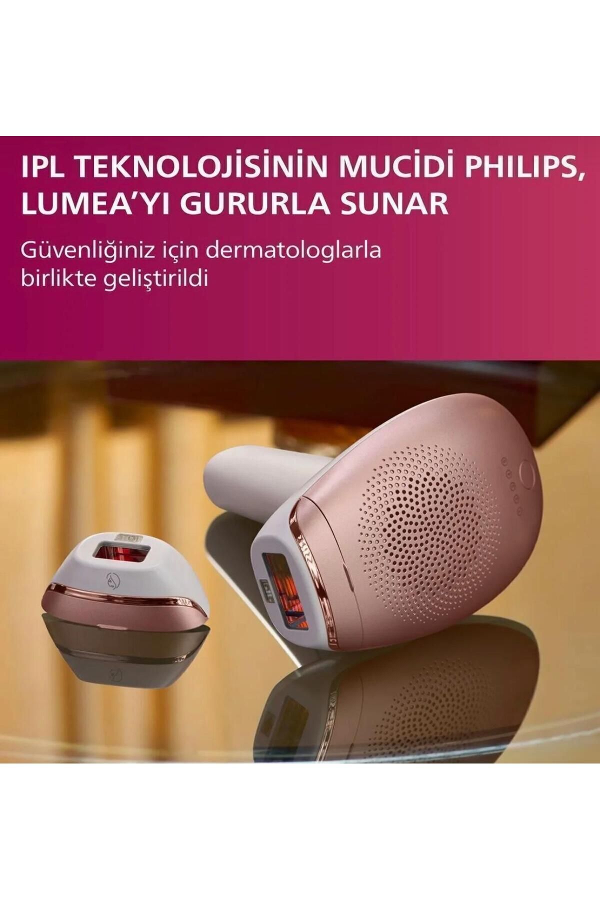 Philipsen Philıps Lumea Brı956/60 Lazer Epilasyon Ipl Tüy Alma Cihazı (yüz,vücut,hassas Bölge