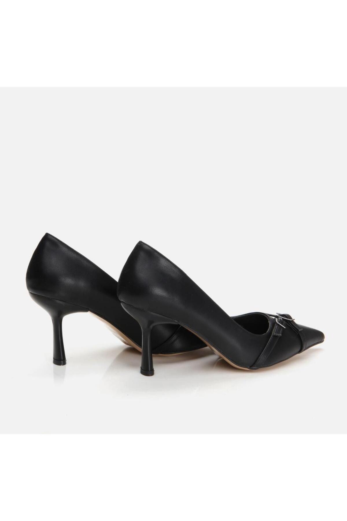 Yaya by Hotiç-Black Women's Heeled Shoes 5