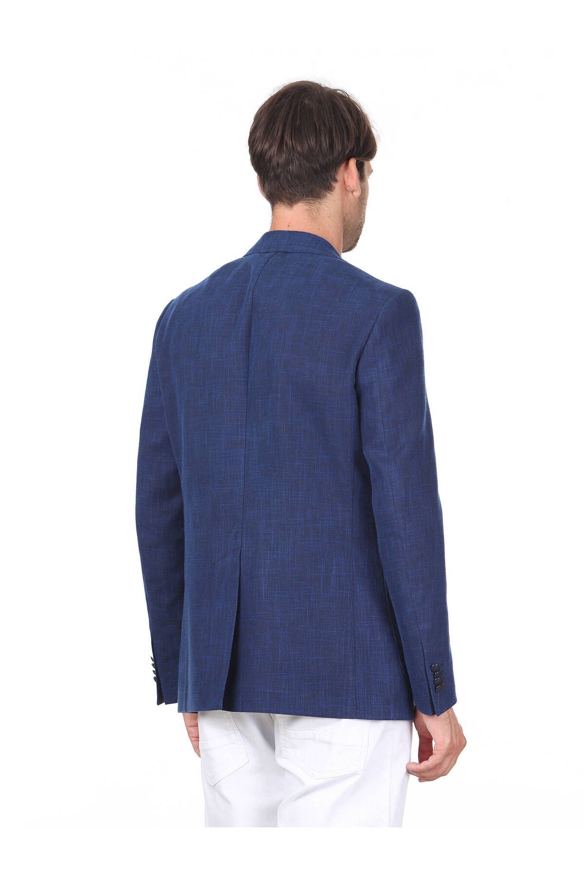 Kip-Men's Saks Patterned Woven Jacket 4