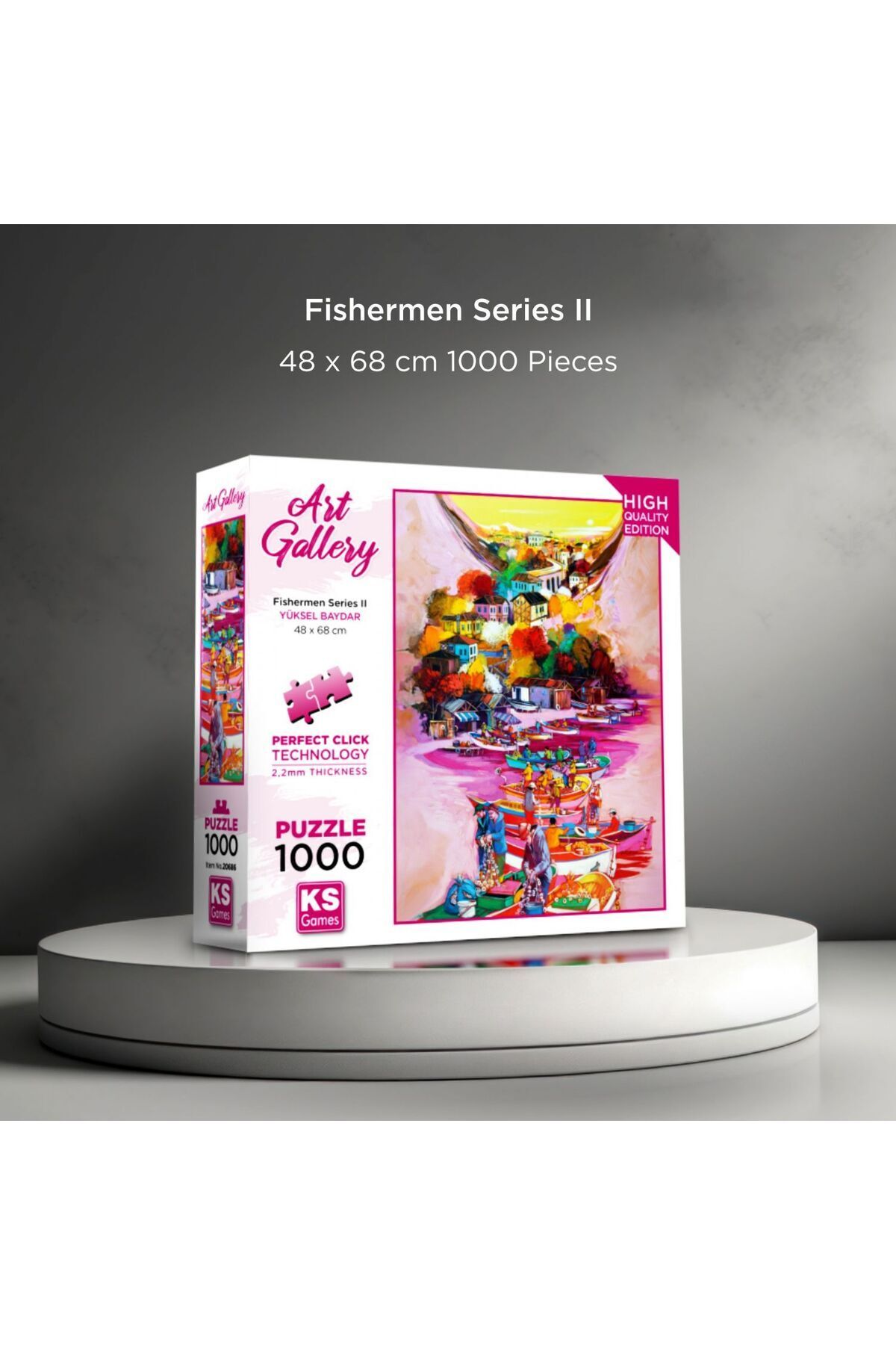 پازل 1000 قطعه ماهیگیران سری دوم Ks Games