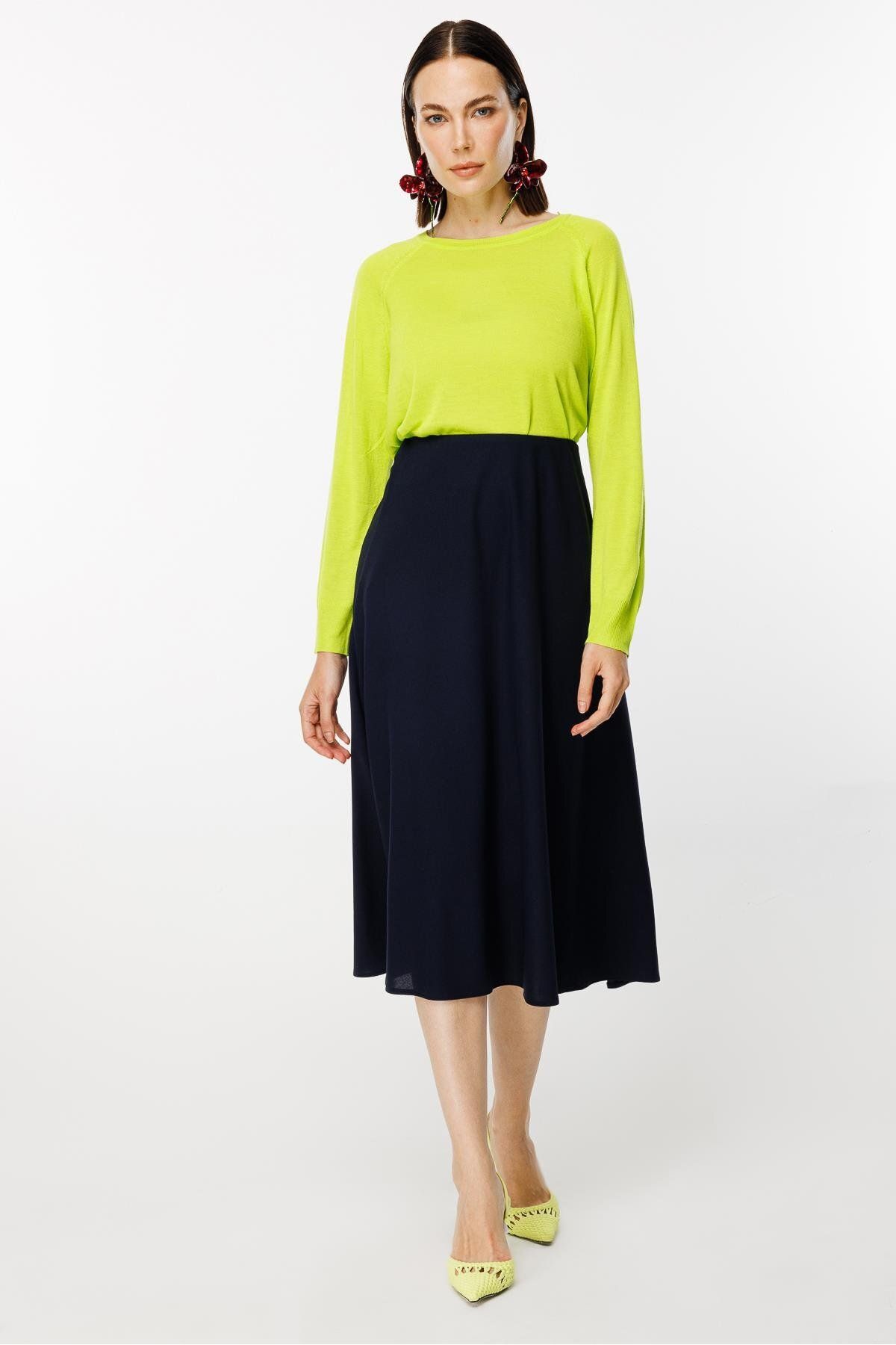 accort-Laci A-Line Scuba Skirt 5