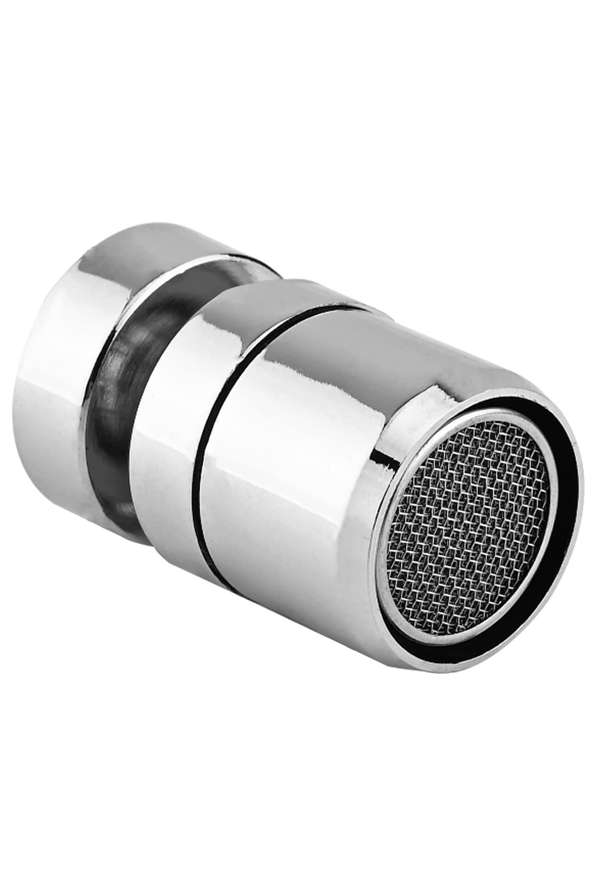 360 Degree Rotatable Faucet Head Stainless Steel Tap Tip Flexible and Convenient Design with Filter