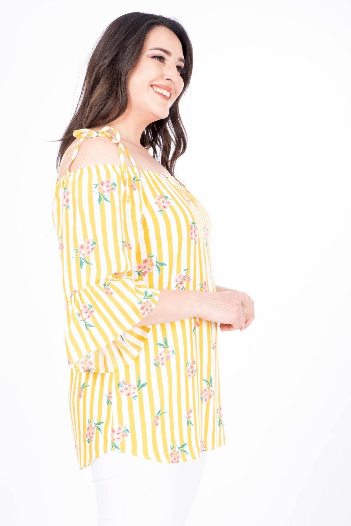 MYLİNE-Rope Strap Flywheel Blouse 2