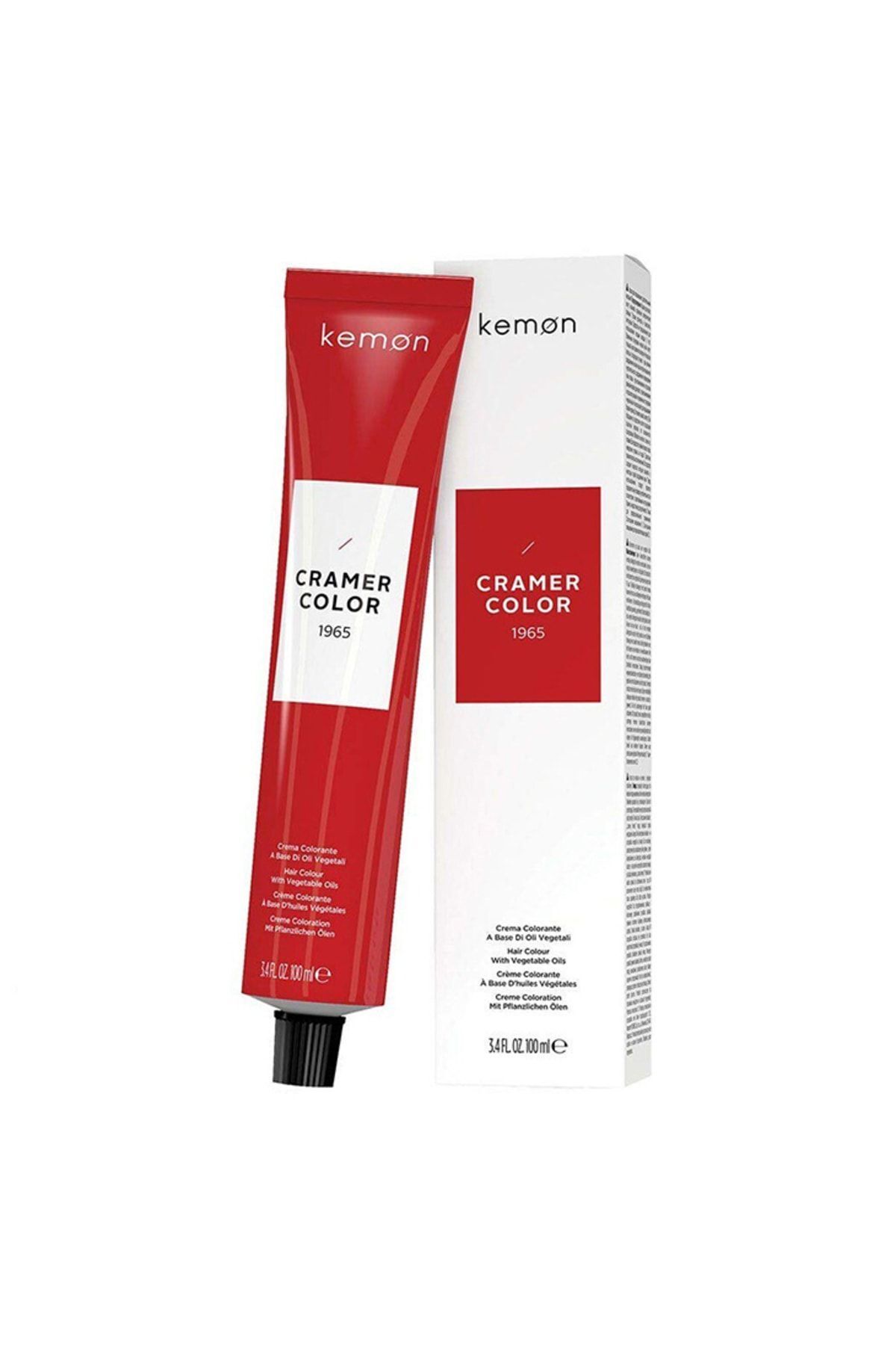 Kemon Cramer Color Amonyaklı Saç Boyası 60ml 5.56 Açık Kestane Kızıl Akaju